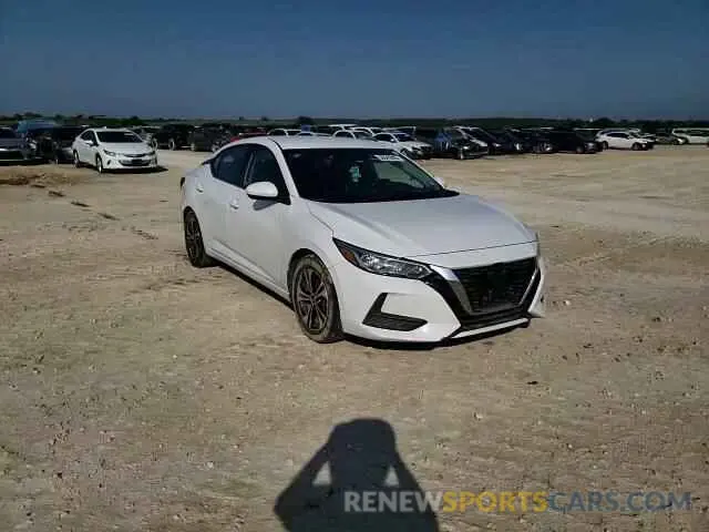 13 fotografías del automóvil dañado 3N1AB8CV3NY222696 NISSAN SENTRA 2022