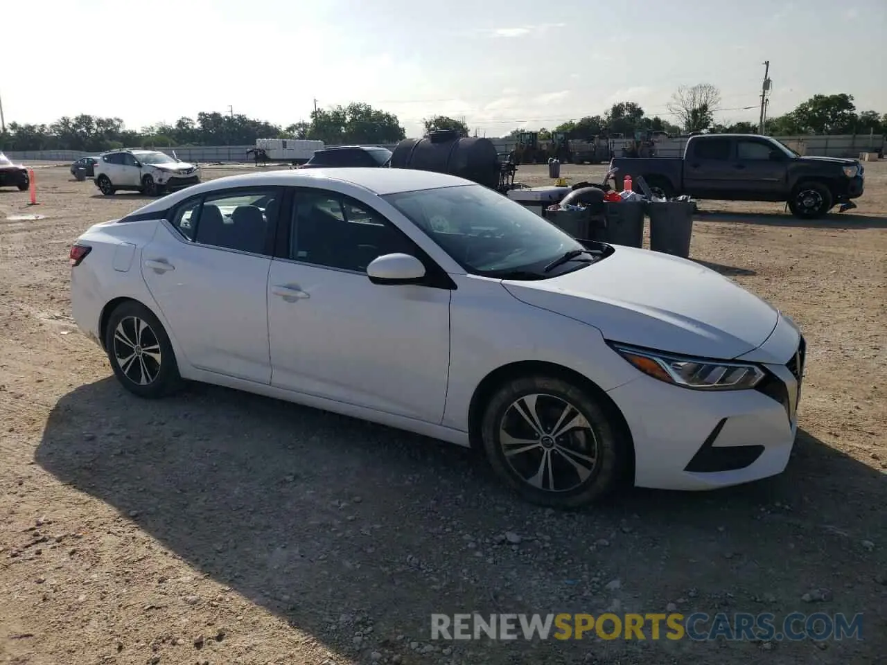 4 fotografías del automóvil dañado 3N1AB8CV3NY222696 NISSAN SENTRA 2022