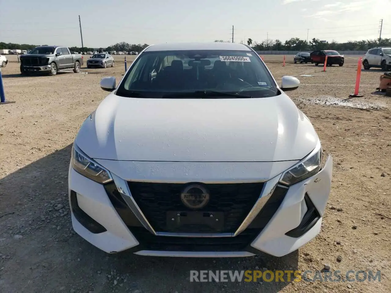 5 fotografías del automóvil dañado 3N1AB8CV3NY222696 NISSAN SENTRA 2022