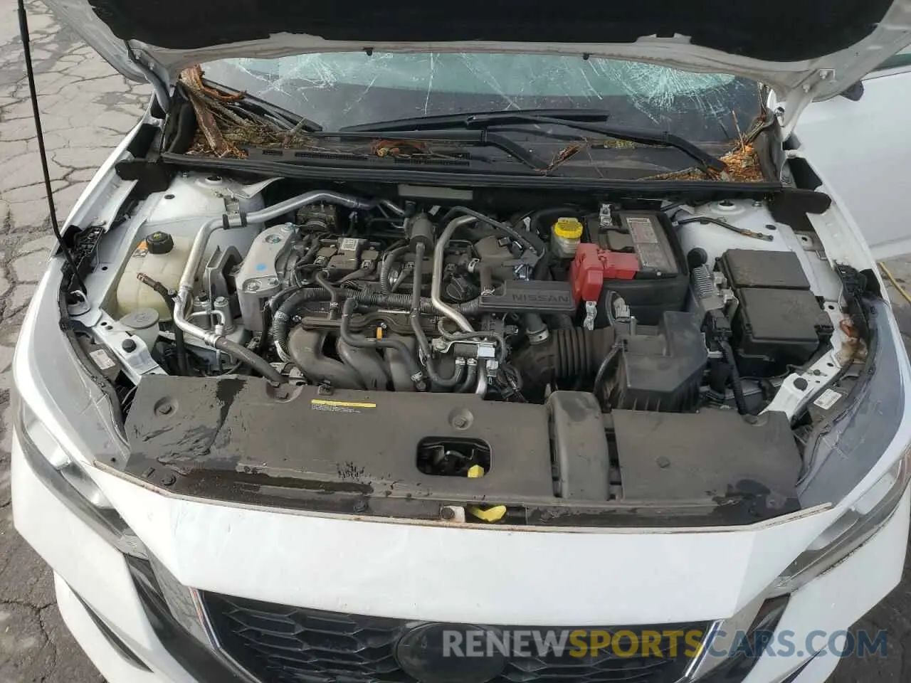 11 fotografías del automóvil dañado 3N1AB8CV3NY227655 NISSAN SENTRA 2022