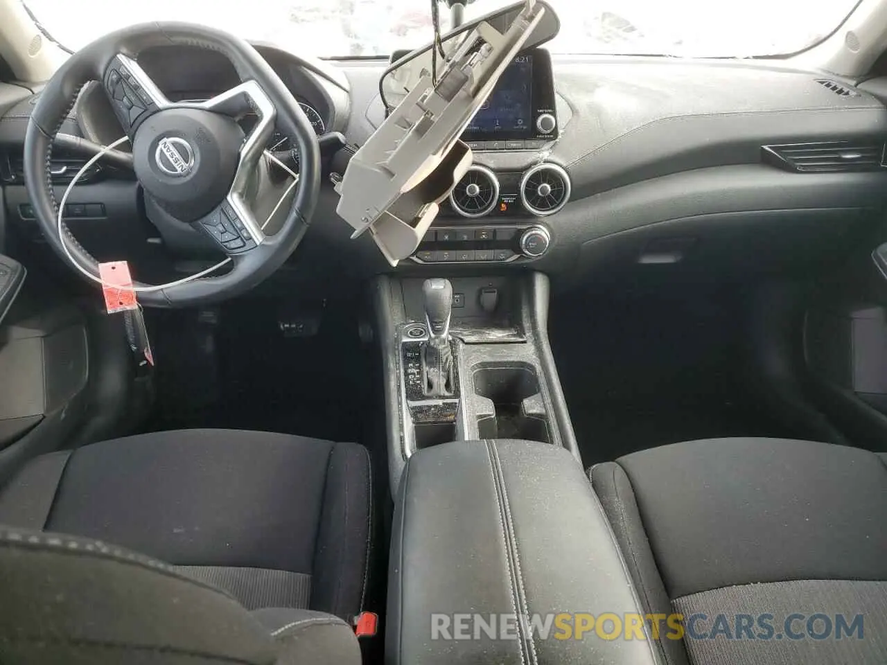 8 fotografías del automóvil dañado 3N1AB8CV3NY227655 NISSAN SENTRA 2022