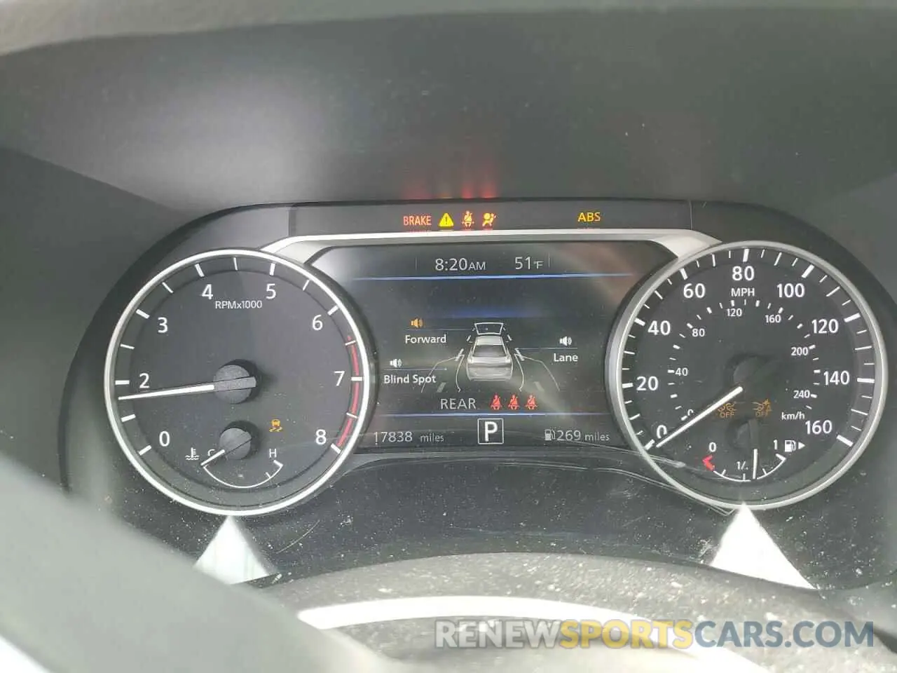 9 fotografías del automóvil dañado 3N1AB8CV3NY227655 NISSAN SENTRA 2022