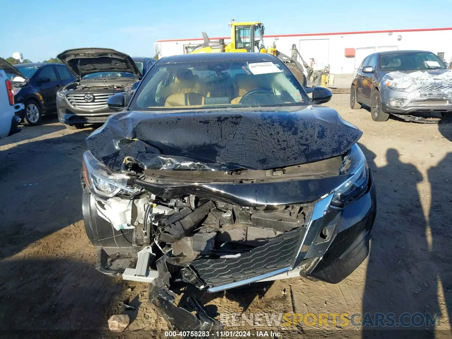 13 fotografías del automóvil dañado 3N1AB8CV3NY232175 NISSAN SENTRA 2022