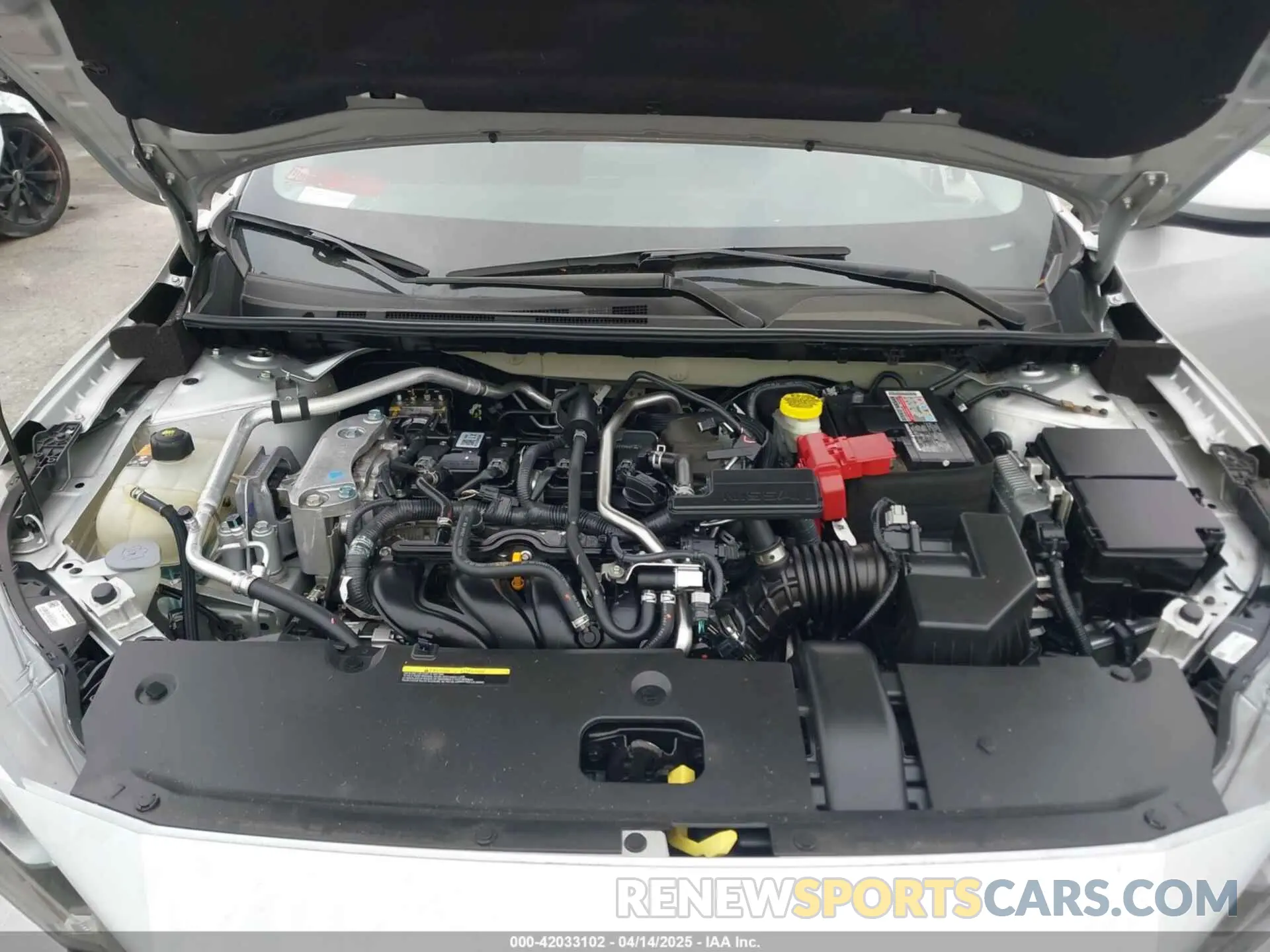 10 fotografías del automóvil dañado 3N1AB8CV3NY238896 NISSAN SENTRA 2022