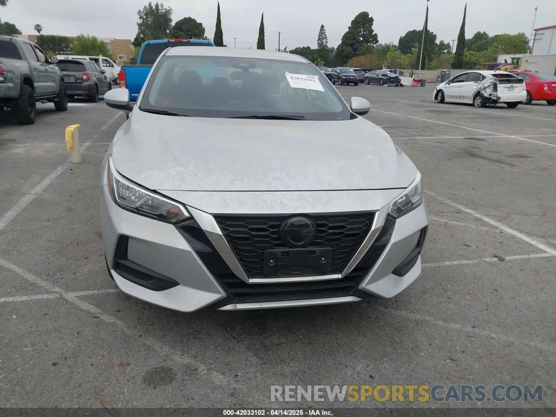 13 fotografías del automóvil dañado 3N1AB8CV3NY238896 NISSAN SENTRA 2022
