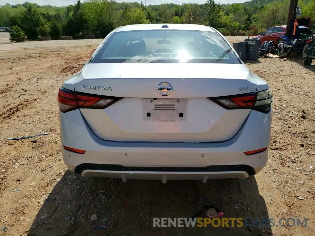 6 fotografías del automóvil dañado 3N1AB8CV3NY242074 NISSAN SENTRA 2022