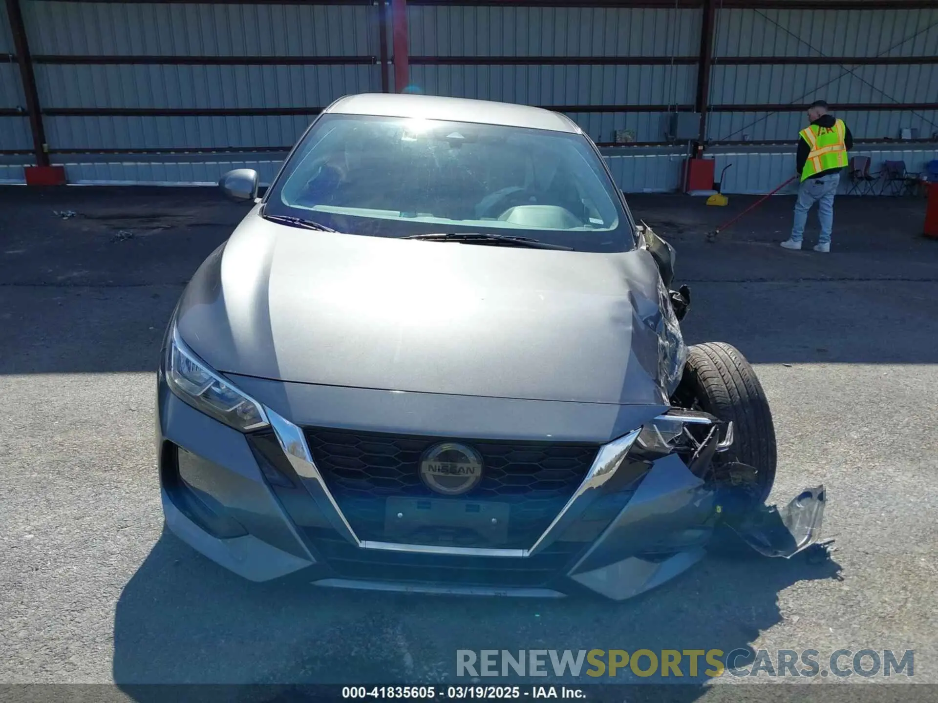 11 fotografías del automóvil dañado 3N1AB8CV3NY243161 NISSAN SENTRA 2022