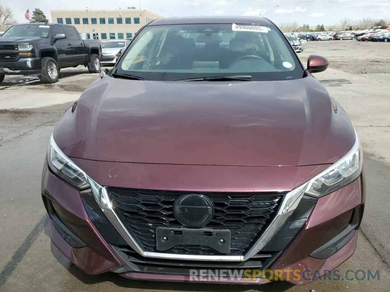 5 fotografías del automóvil dañado 3N1AB8CV3NY263393 NISSAN SENTRA 2022