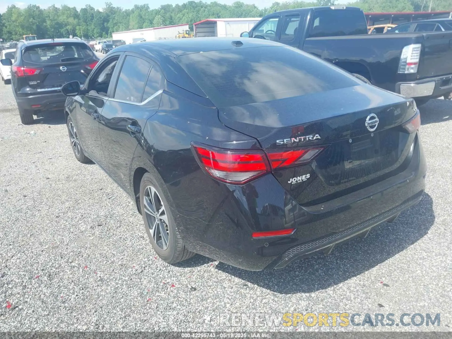 3 fotografías del automóvil dañado 3N1AB8CV3NY269663 NISSAN SENTRA 2022