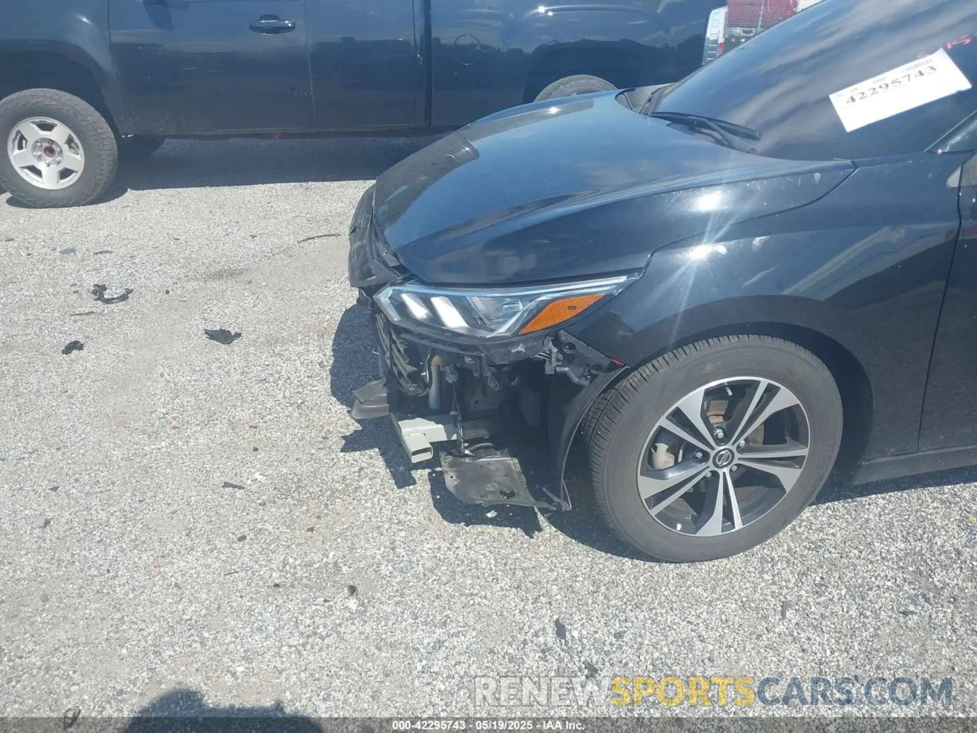 6 fotografías del automóvil dañado 3N1AB8CV3NY269663 NISSAN SENTRA 2022