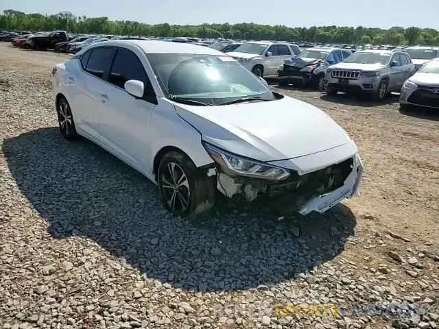 11 fotografías del automóvil dañado 3N1AB8CV3NY272322 NISSAN SENTRA 2022