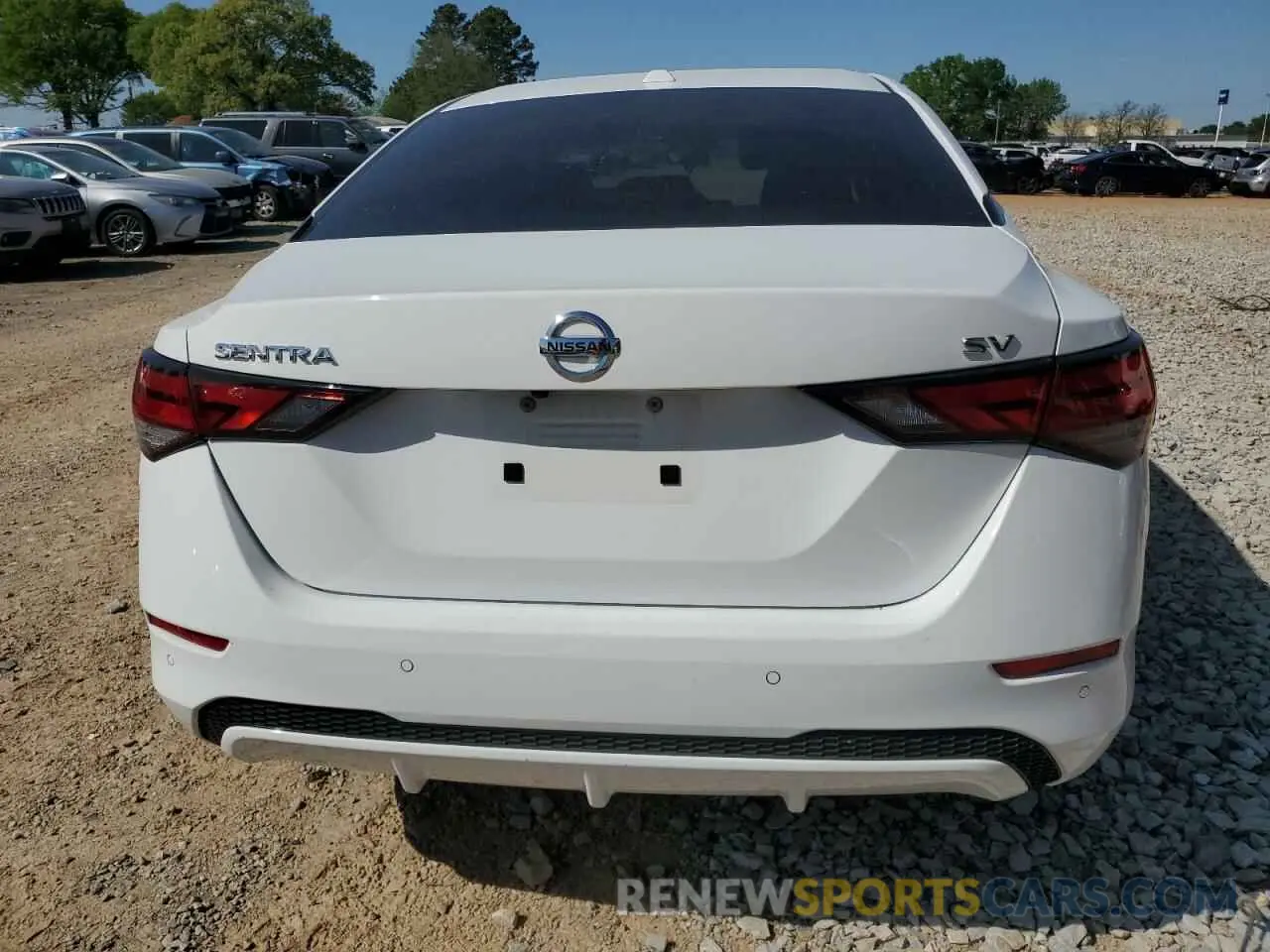 6 fotografías del automóvil dañado 3N1AB8CV3NY272322 NISSAN SENTRA 2022