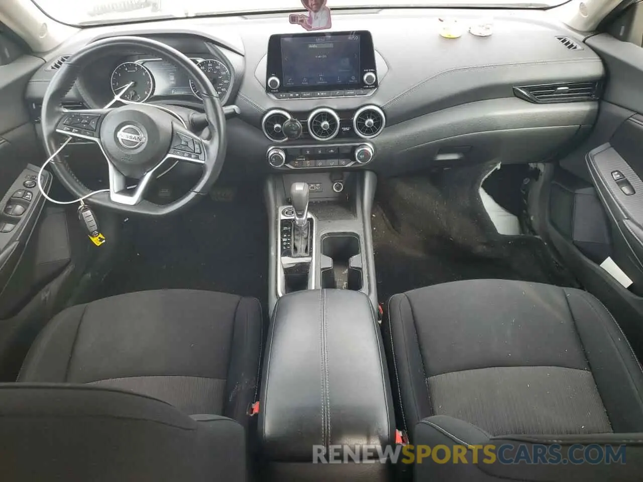 8 fotografías del automóvil dañado 3N1AB8CV3NY273017 NISSAN SENTRA 2022