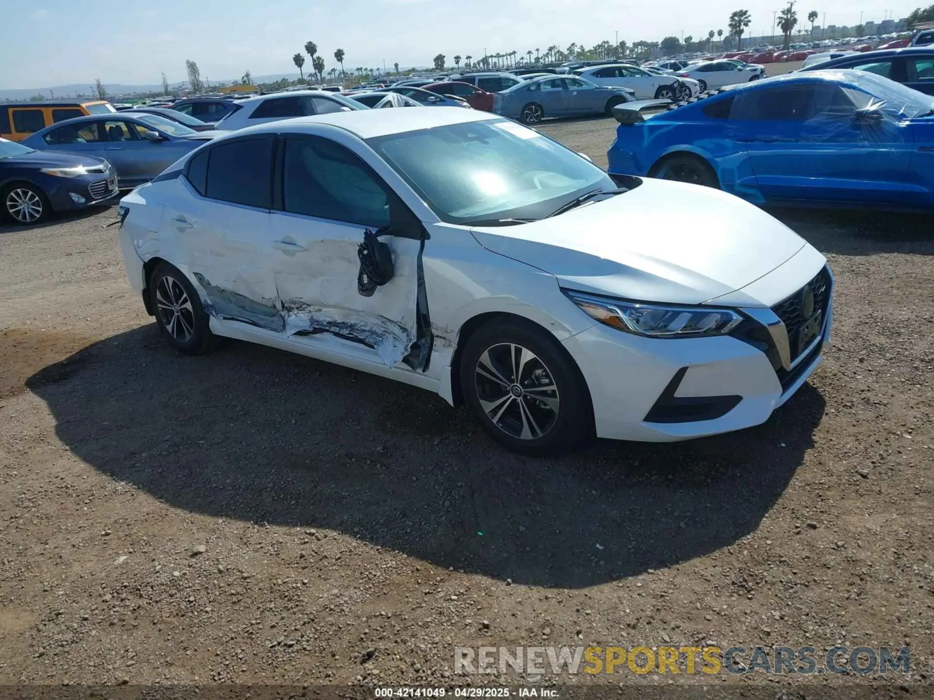 1 fotografías del automóvil dañado 3N1AB8CV3NY27460E NISSAN SENTRA 2022