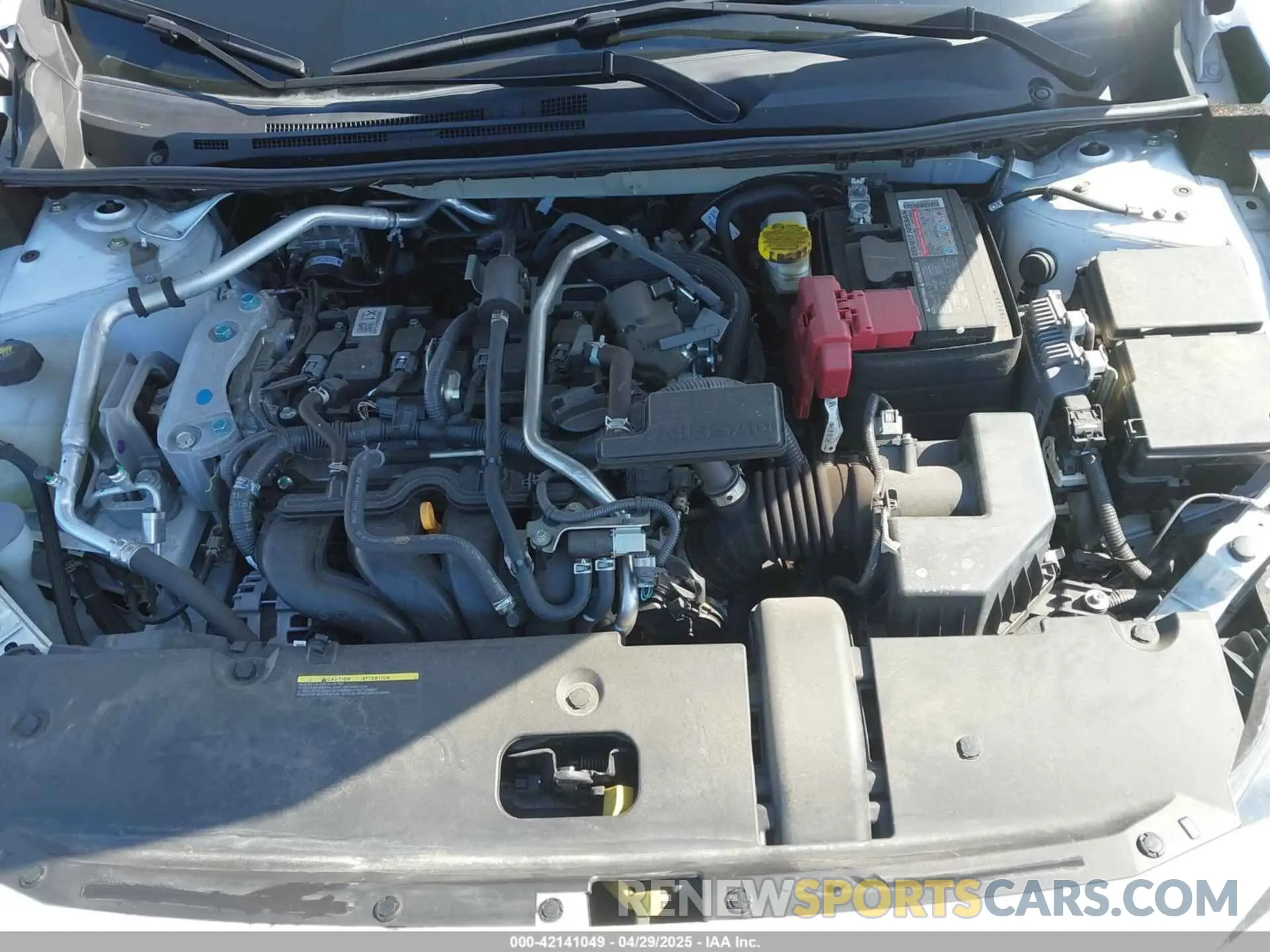 10 fotografías del automóvil dañado 3N1AB8CV3NY27460E NISSAN SENTRA 2022