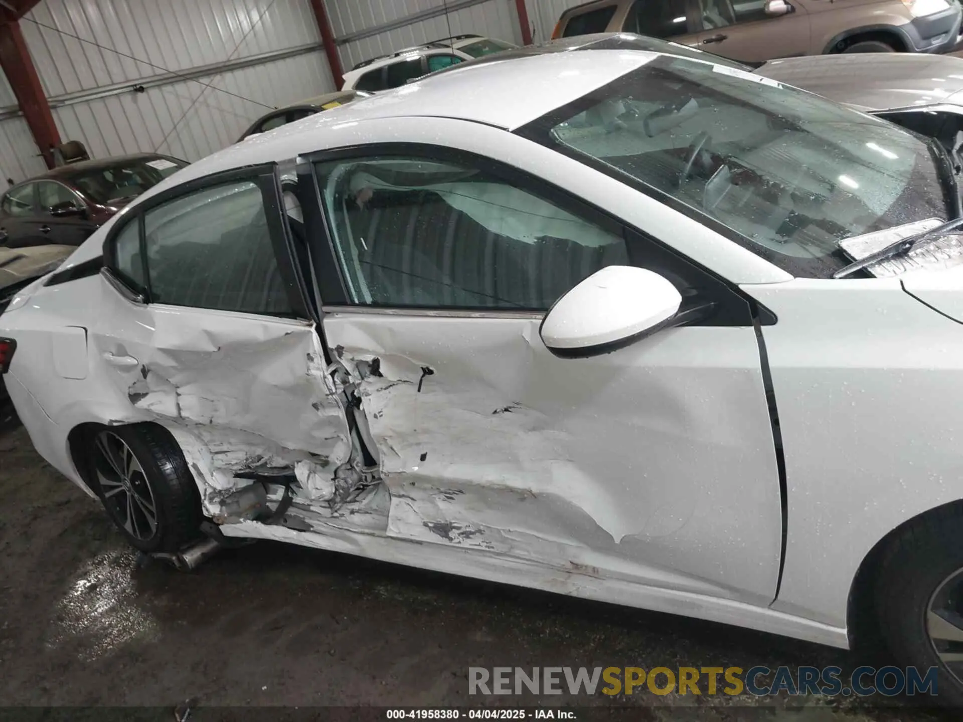 13 fotografías del automóvil dañado 3N1AB8CV3NY290688 NISSAN SENTRA 2022