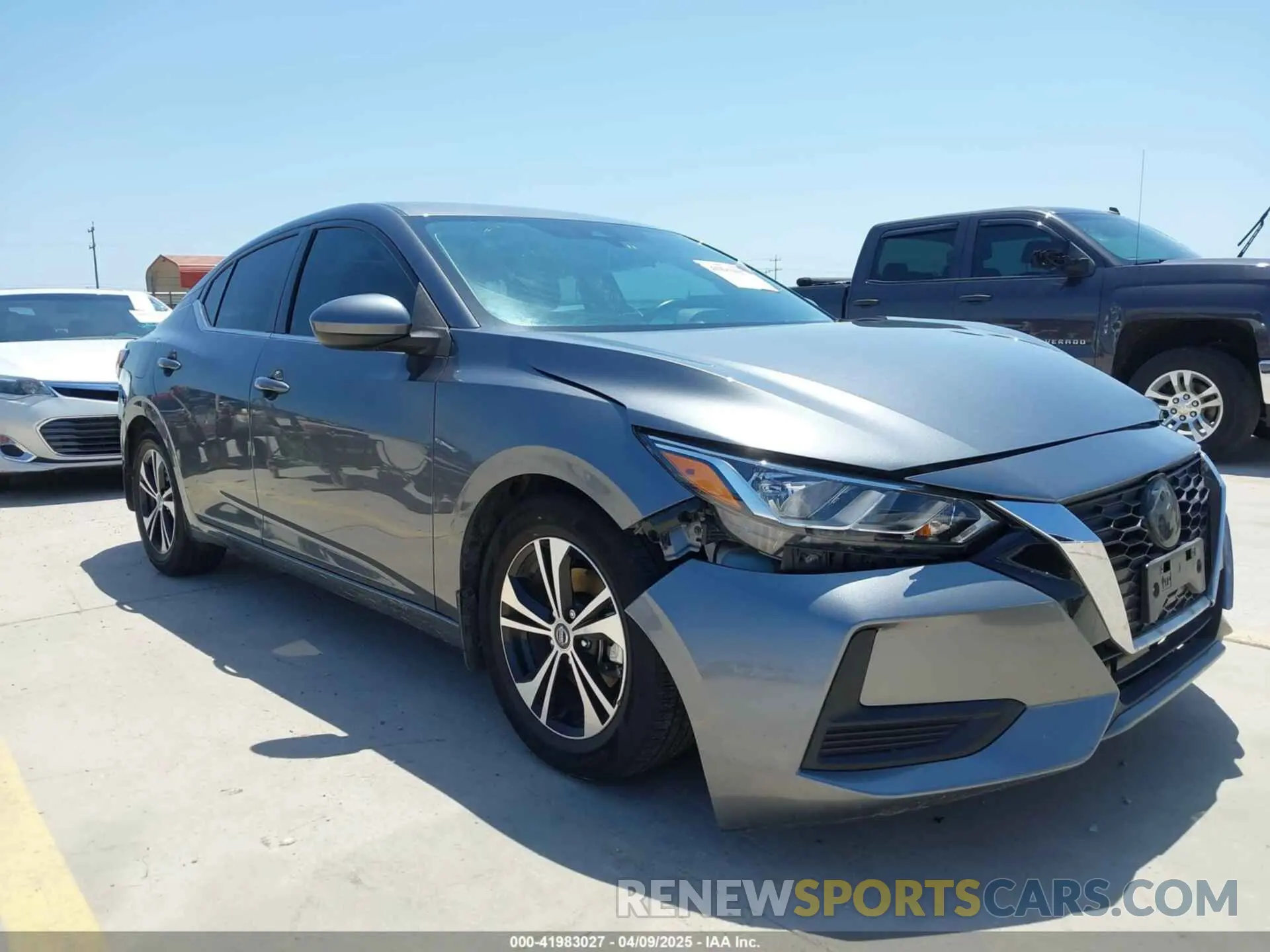 1 fotografías del automóvil dañado 3N1AB8CV3NY299536 NISSAN SENTRA 2022
