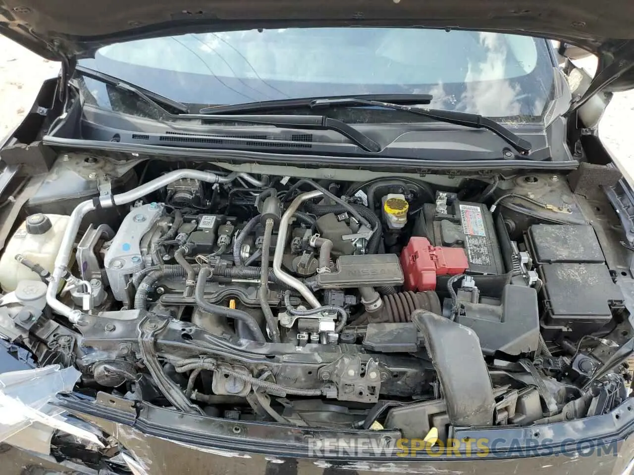 11 fotografías del automóvil dañado 3N1AB8CV3NY306520 NISSAN SENTRA 2022