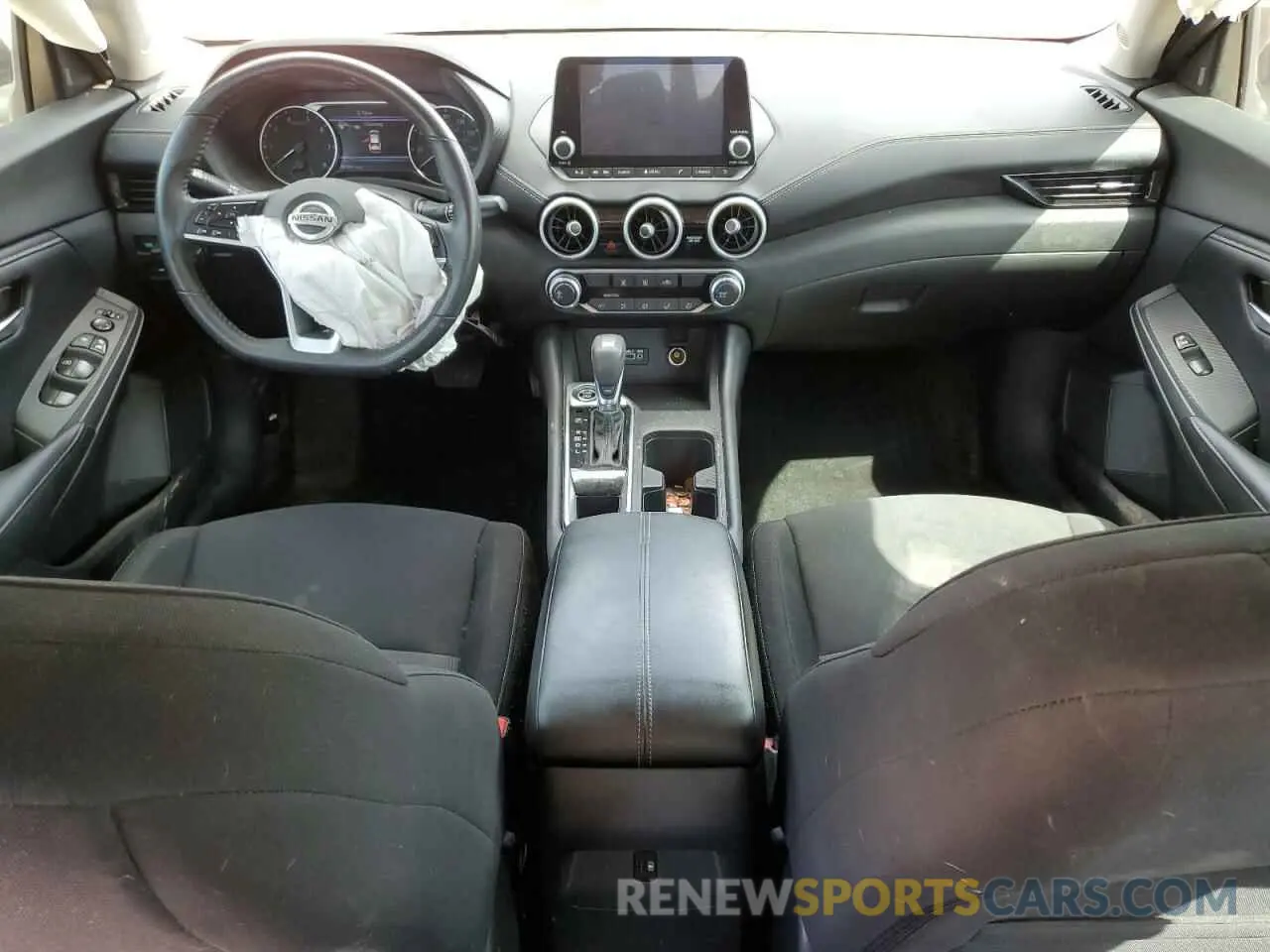 8 fotografías del automóvil dañado 3N1AB8CV3NY306520 NISSAN SENTRA 2022