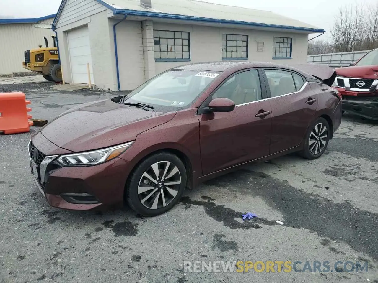 1 fotografías del automóvil dañado 3N1AB8CV3NY306596 NISSAN SENTRA 2022