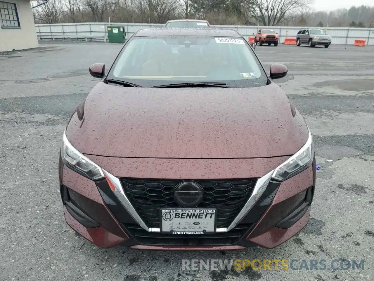 5 fotografías del automóvil dañado 3N1AB8CV3NY306596 NISSAN SENTRA 2022
