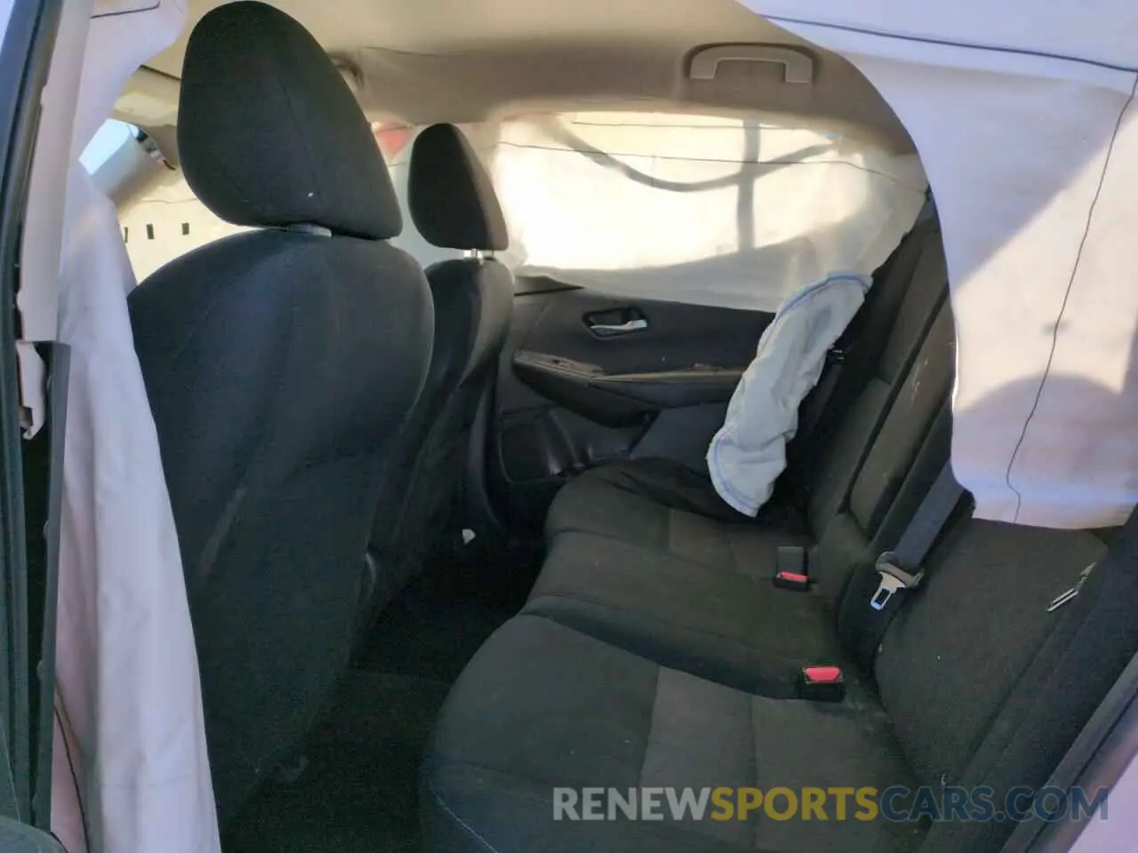 10 fotografías del automóvil dañado 3N1AB8CV3NY312267 NISSAN SENTRA 2022