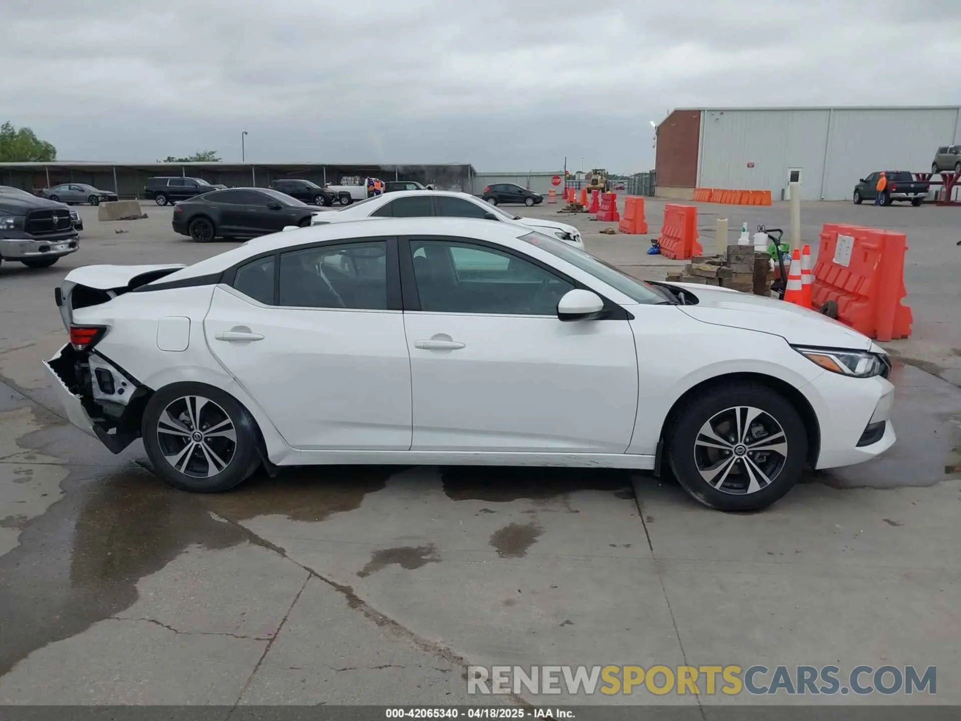 13 fotografías del automóvil dañado 3N1AB8CV4NY209195 NISSAN SENTRA 2022