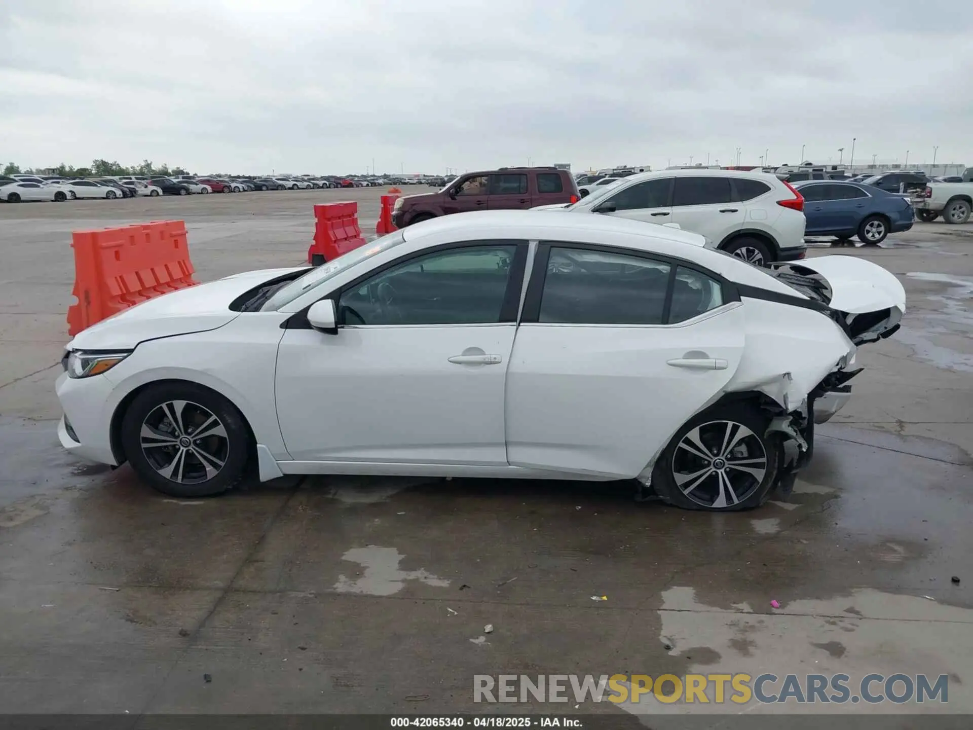 14 fotografías del automóvil dañado 3N1AB8CV4NY209195 NISSAN SENTRA 2022
