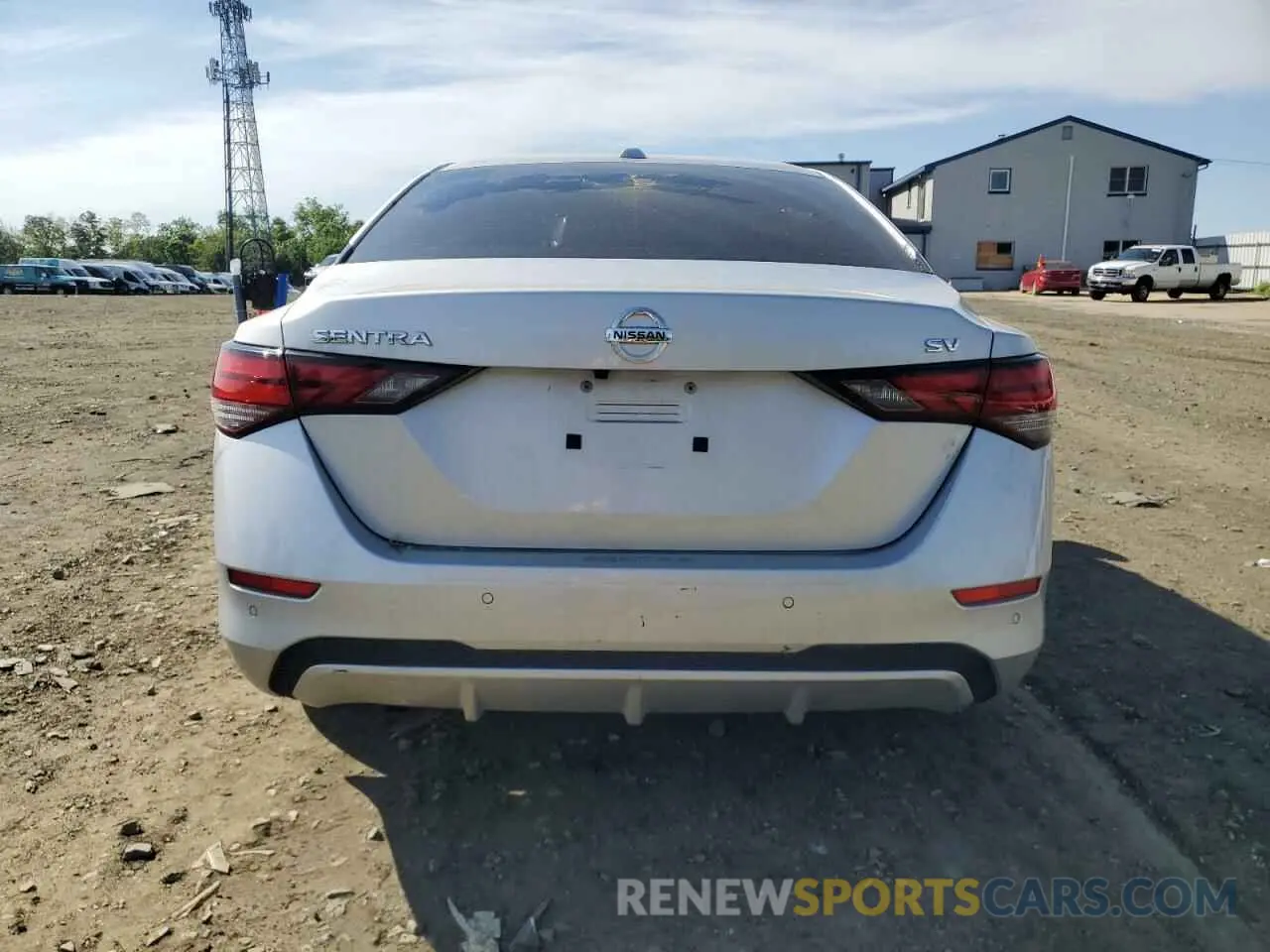 6 fotografías del automóvil dañado 3N1AB8CV4NY215577 NISSAN SENTRA 2022
