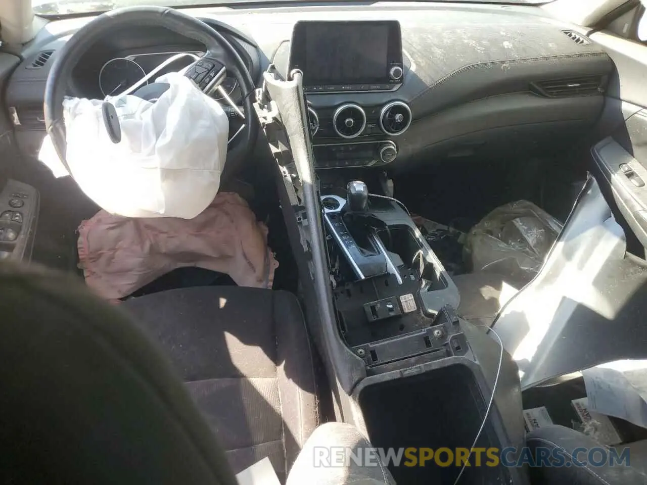 8 fotografías del automóvil dañado 3N1AB8CV4NY215577 NISSAN SENTRA 2022