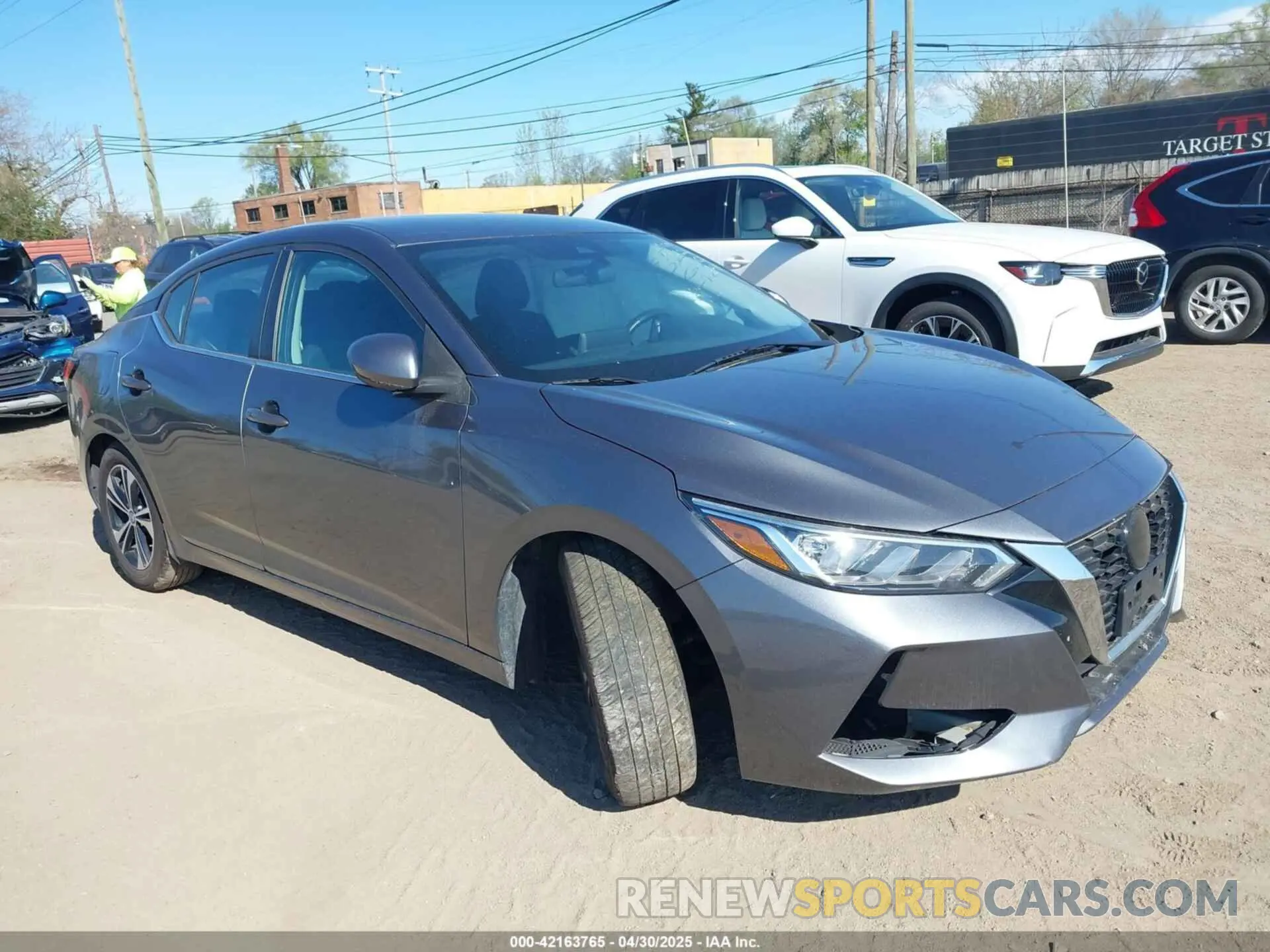 1 fotografías del automóvil dañado 3N1AB8CV4NY221167 NISSAN SENTRA 2022
