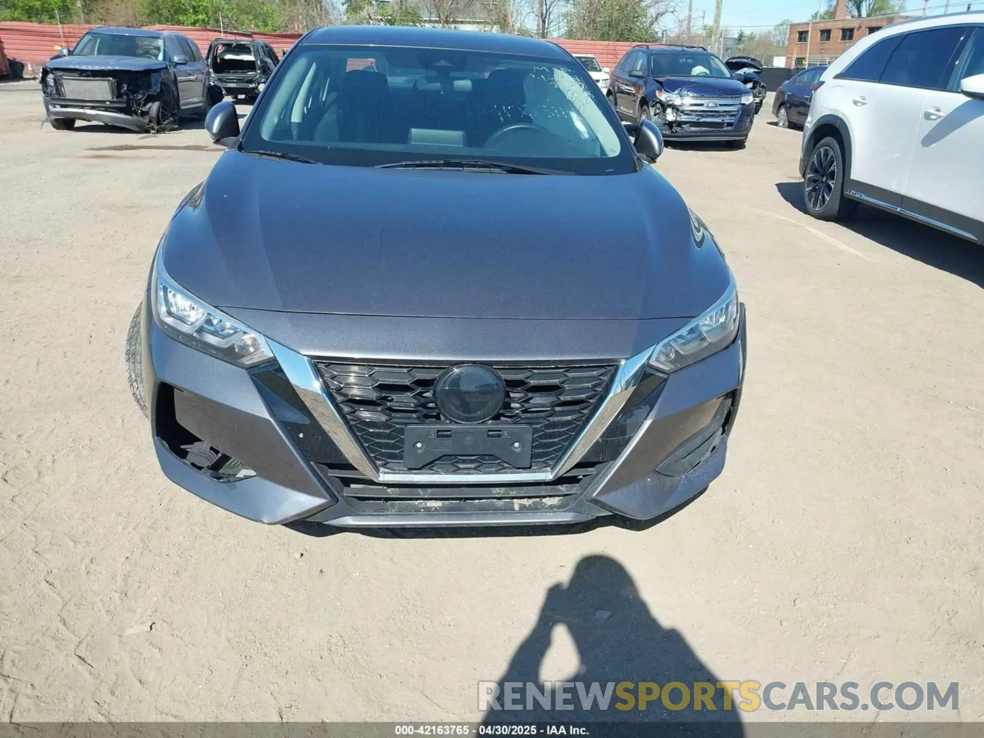 11 fotografías del automóvil dañado 3N1AB8CV4NY221167 NISSAN SENTRA 2022