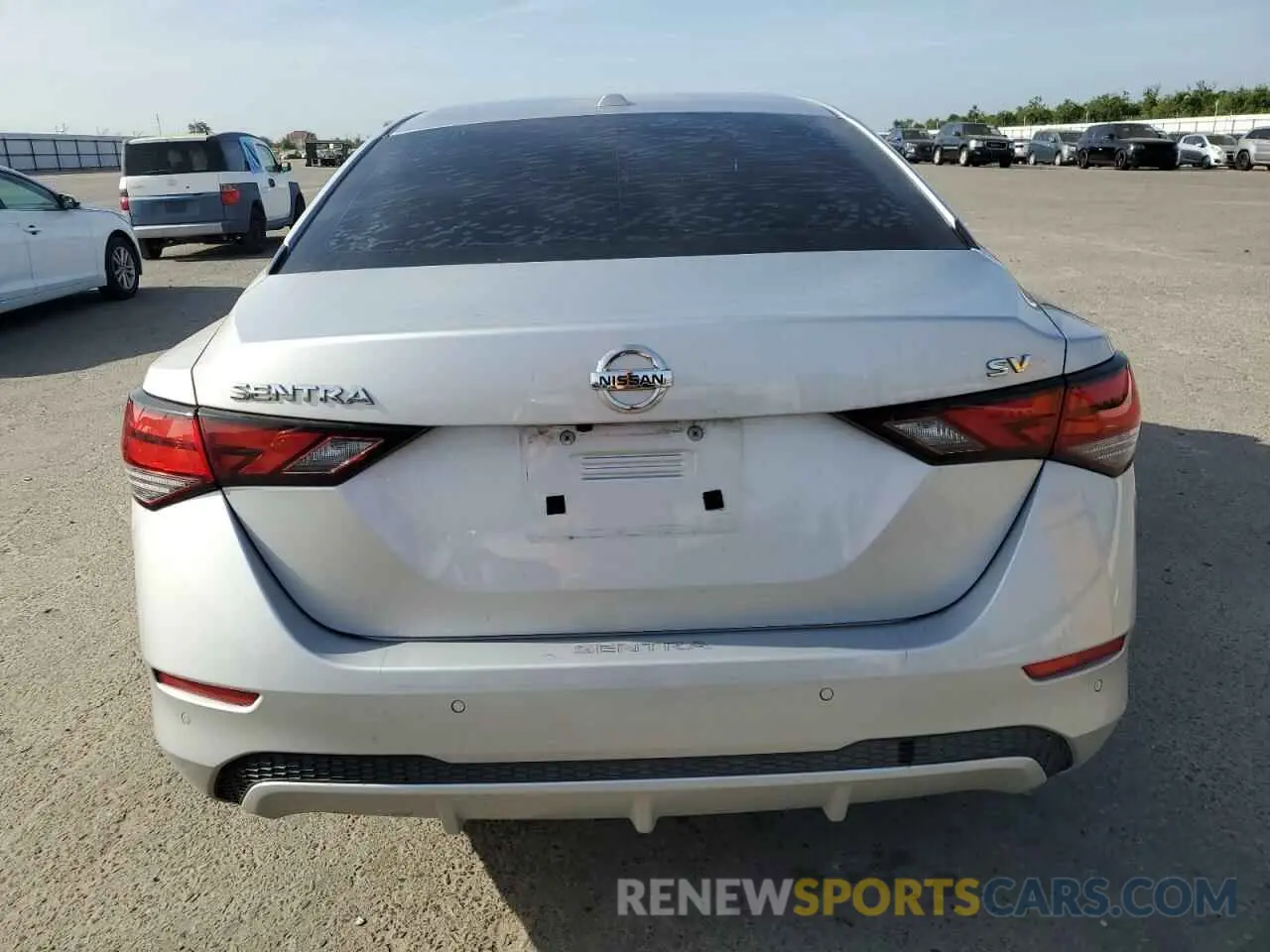 6 fotografías del automóvil dañado 3N1AB8CV4NY232766 NISSAN SENTRA 2022