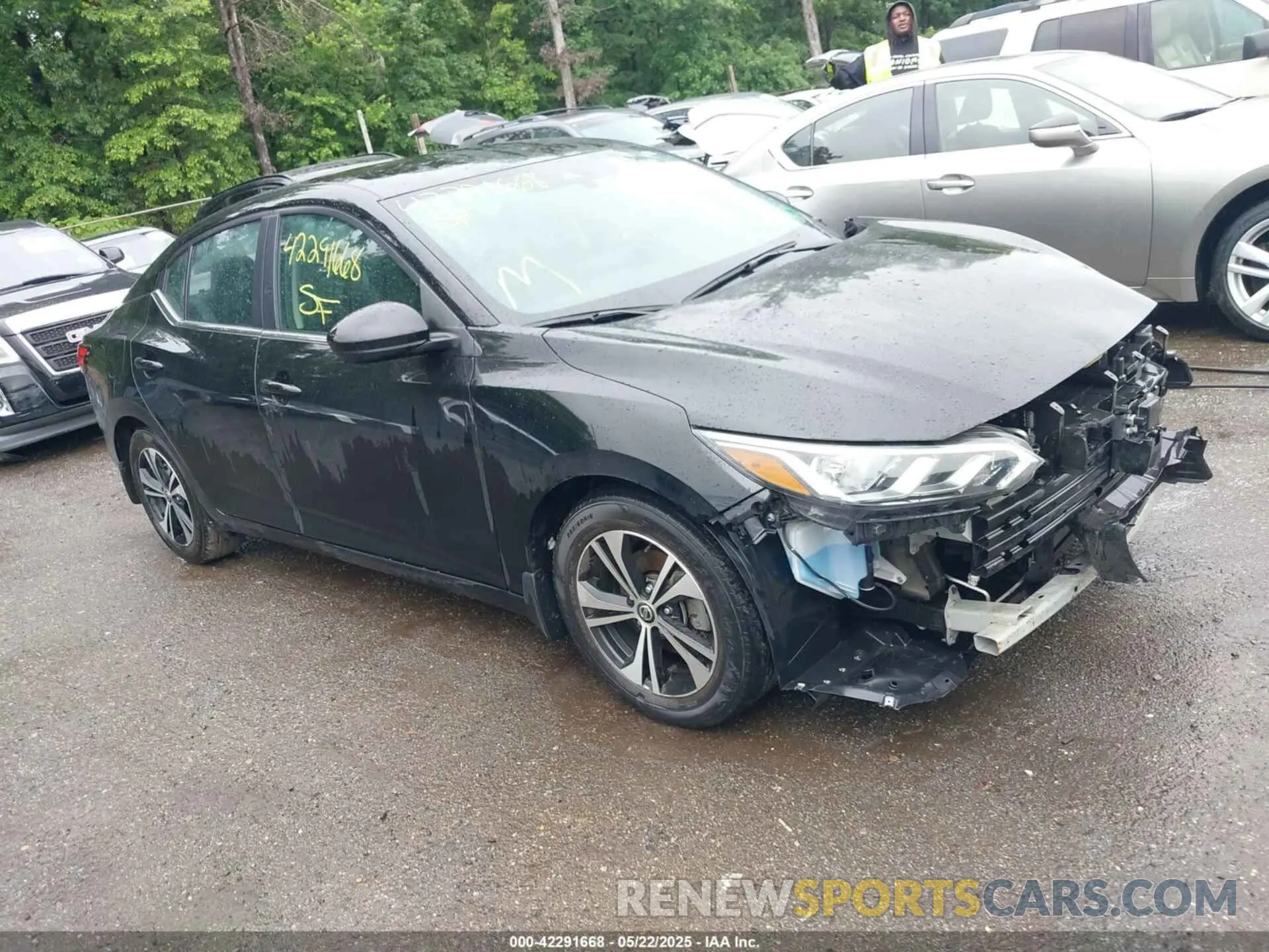 1 fotografías del automóvil dañado 3N1AB8CV4NY233481 NISSAN SENTRA 2022