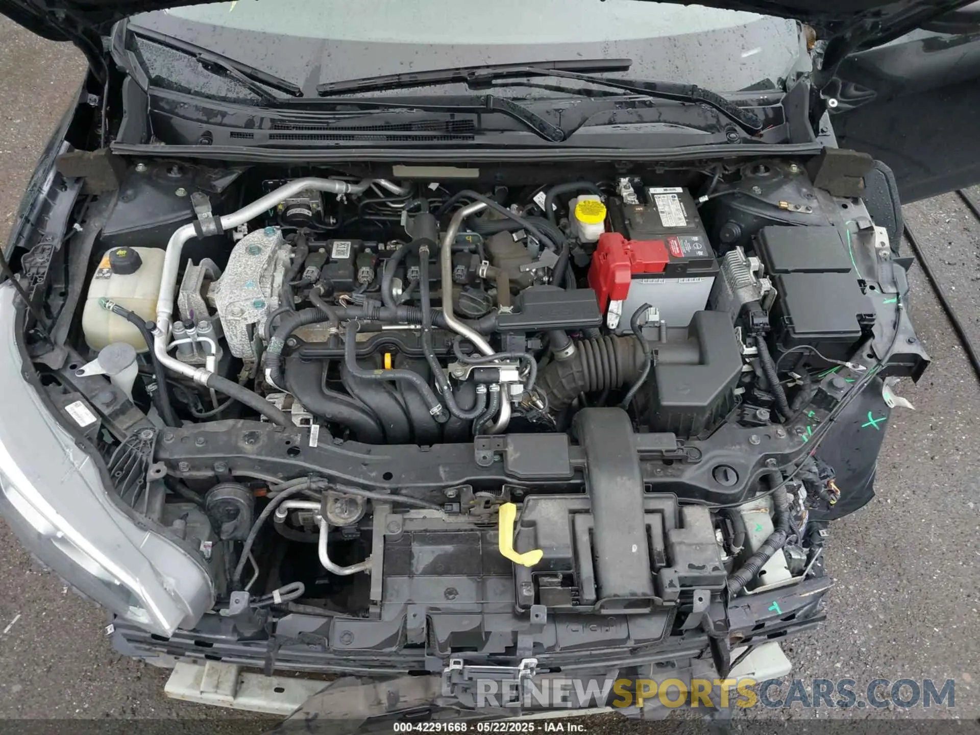10 fotografías del automóvil dañado 3N1AB8CV4NY233481 NISSAN SENTRA 2022