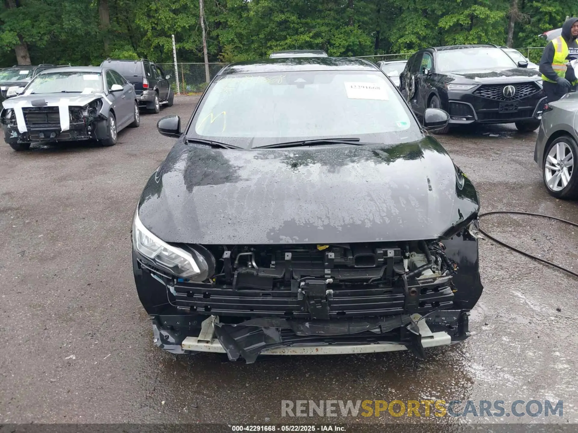 13 fotografías del automóvil dañado 3N1AB8CV4NY233481 NISSAN SENTRA 2022
