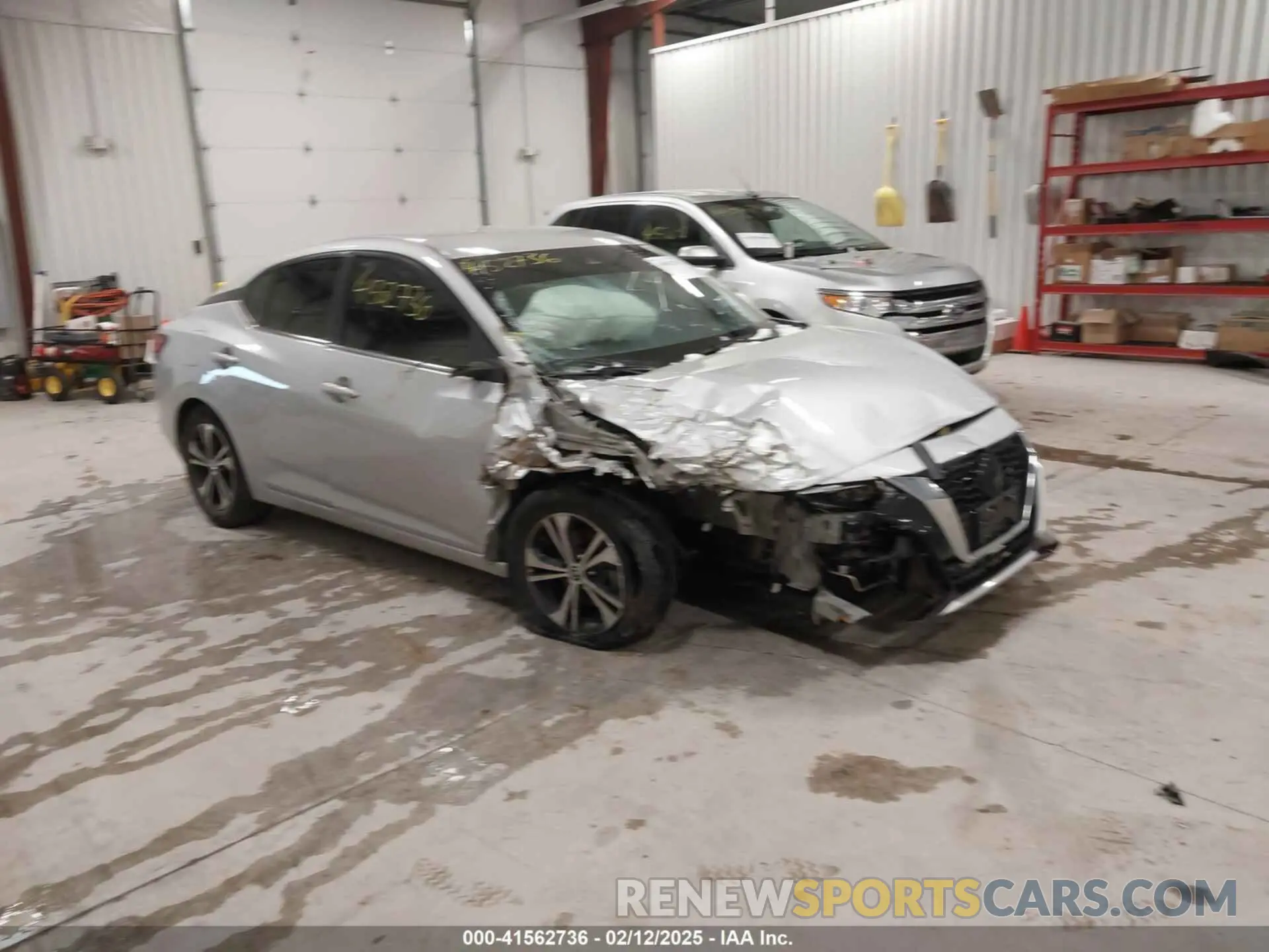 1 fotografías del automóvil dañado 3N1AB8CV4NY241757 NISSAN SENTRA 2022