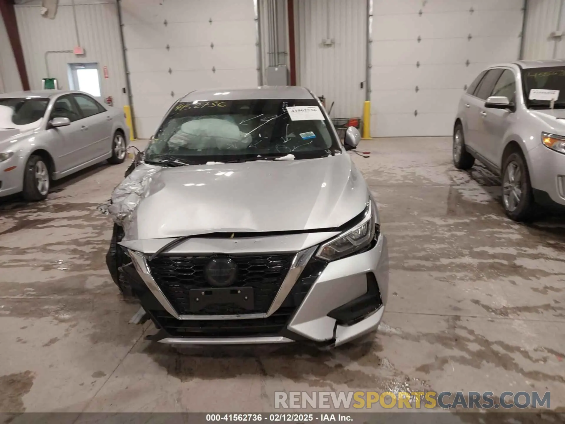 12 fotografías del automóvil dañado 3N1AB8CV4NY241757 NISSAN SENTRA 2022