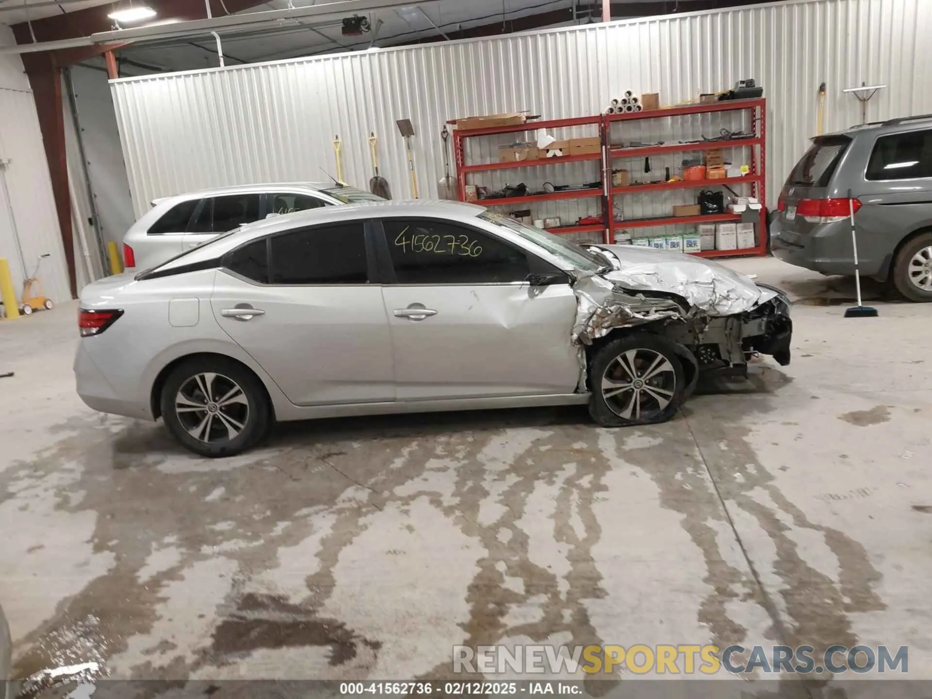 13 fotografías del automóvil dañado 3N1AB8CV4NY241757 NISSAN SENTRA 2022