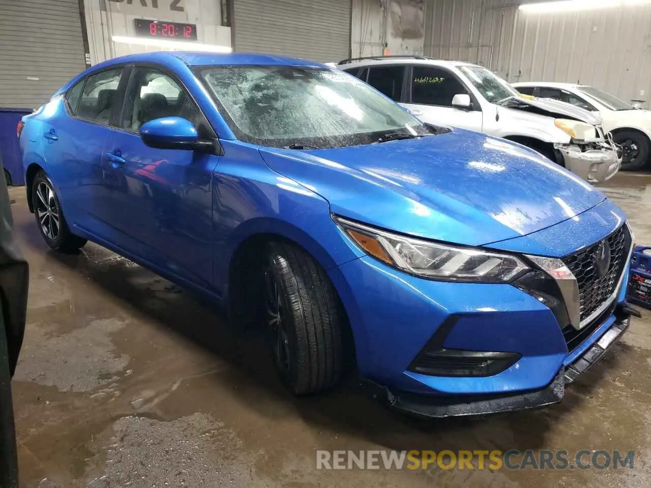 4 fotografías del automóvil dañado 3N1AB8CV4NY250877 NISSAN SENTRA 2022