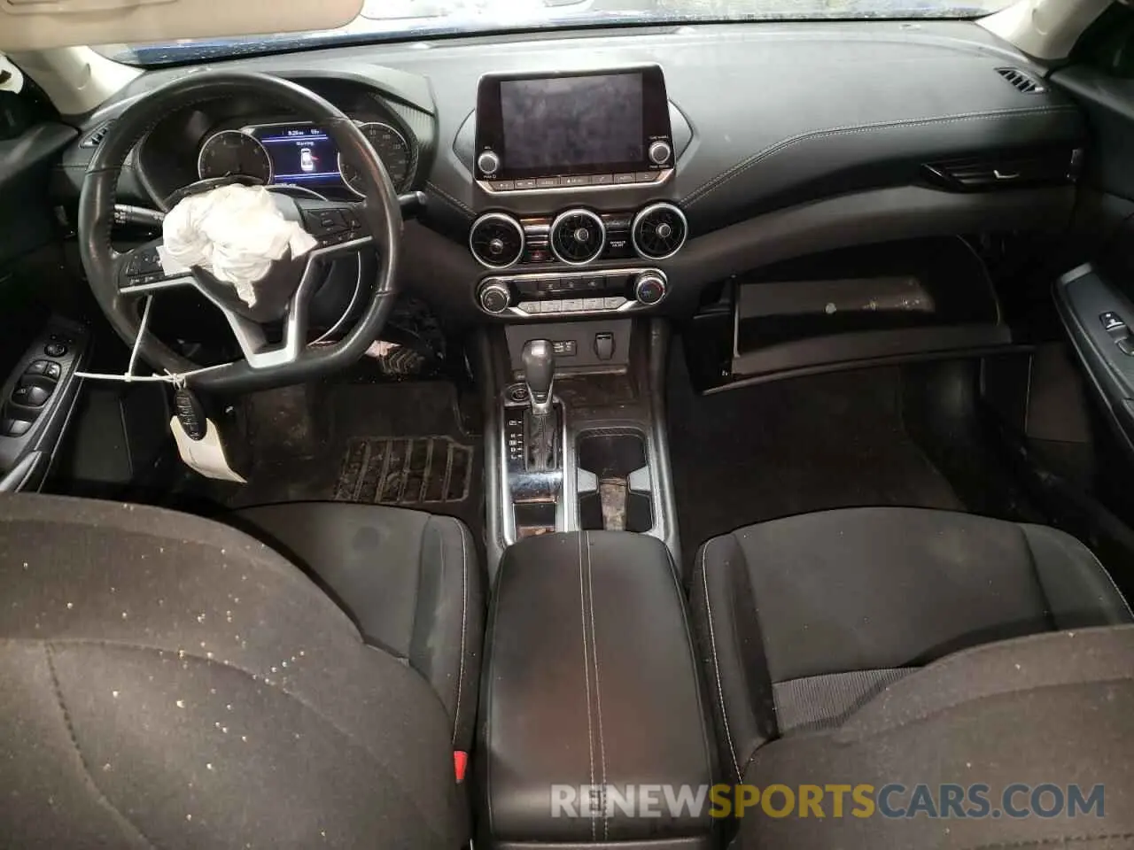 8 fotografías del automóvil dañado 3N1AB8CV4NY250877 NISSAN SENTRA 2022