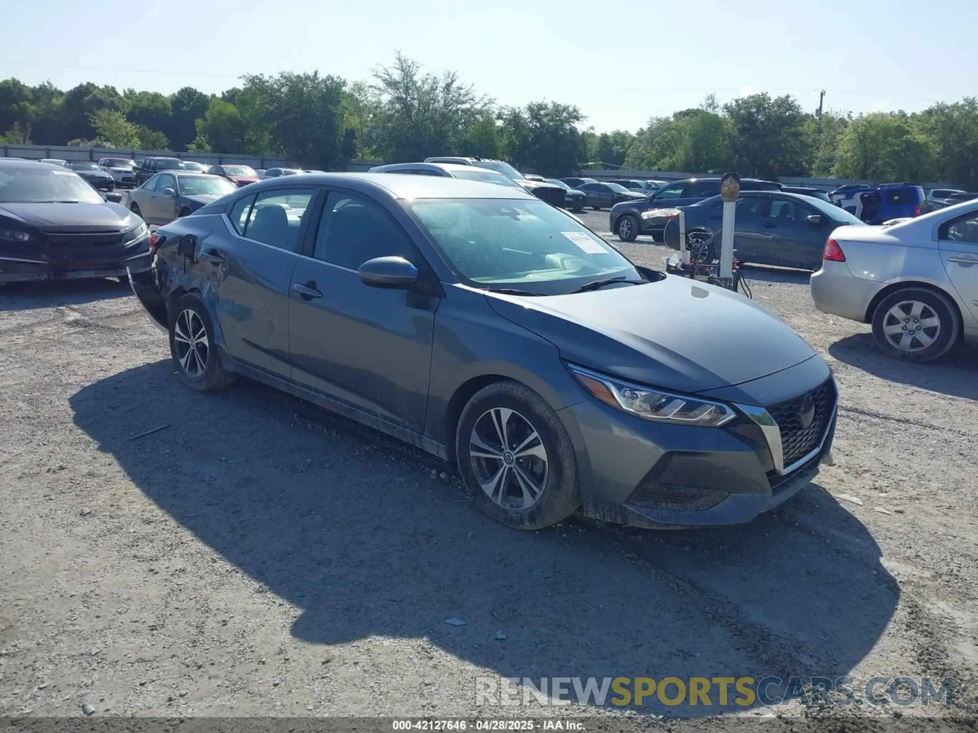 1 fotografías del automóvil dañado 3N1AB8CV4NY263080 NISSAN SENTRA 2022
