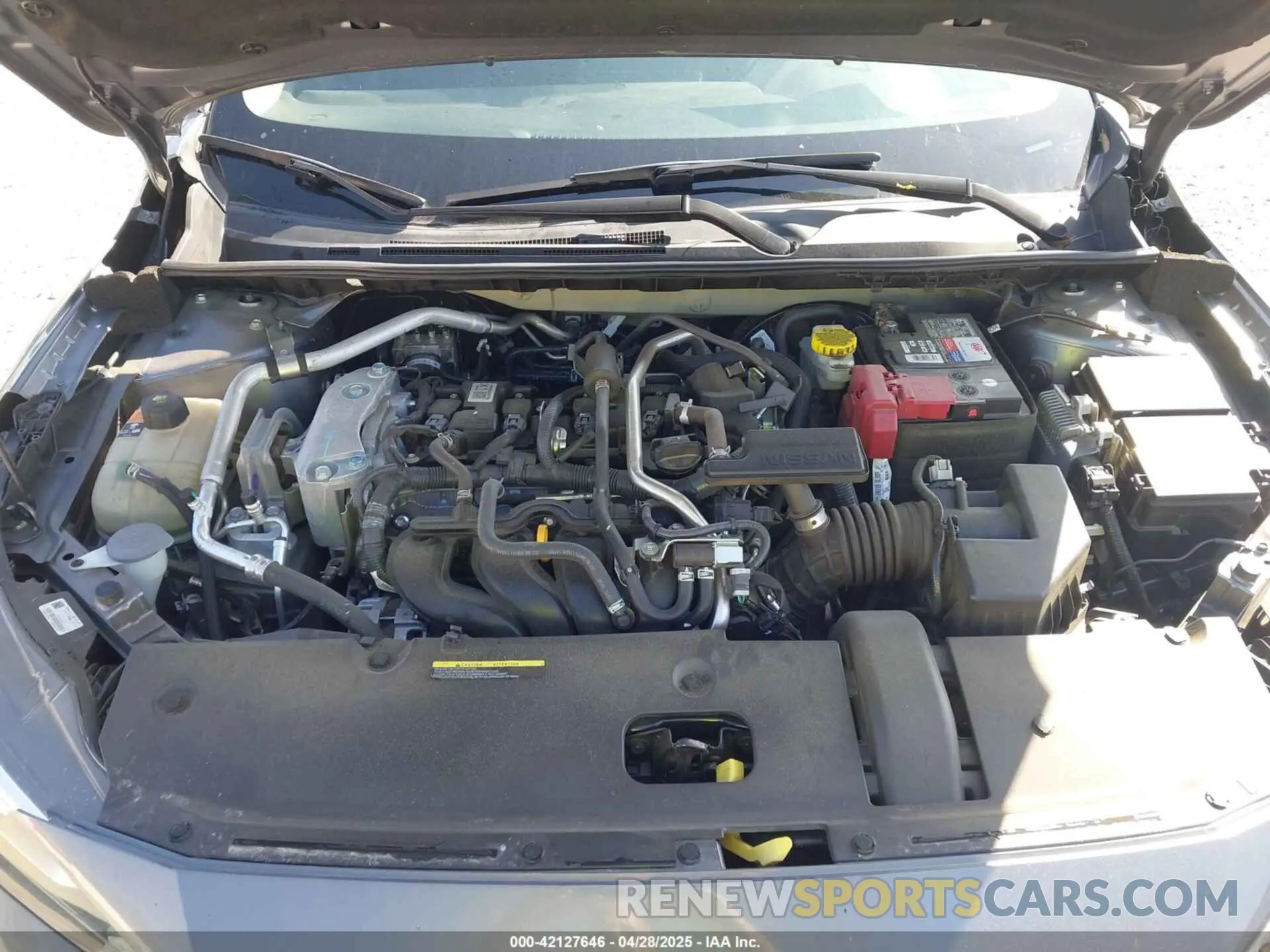 10 fotografías del automóvil dañado 3N1AB8CV4NY263080 NISSAN SENTRA 2022