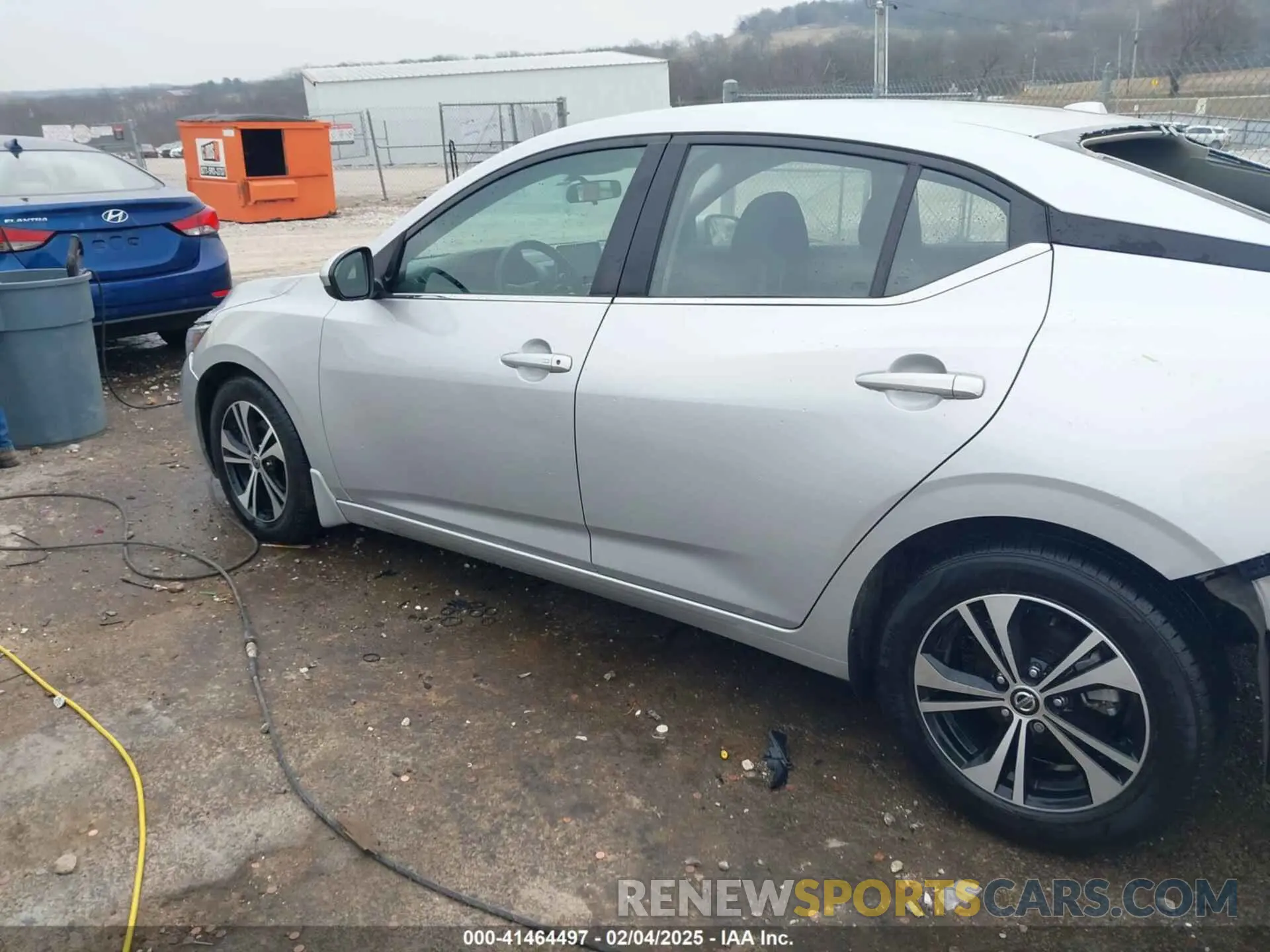 15 fotografías del automóvil dañado 3N1AB8CV4NY265427 NISSAN SENTRA 2022