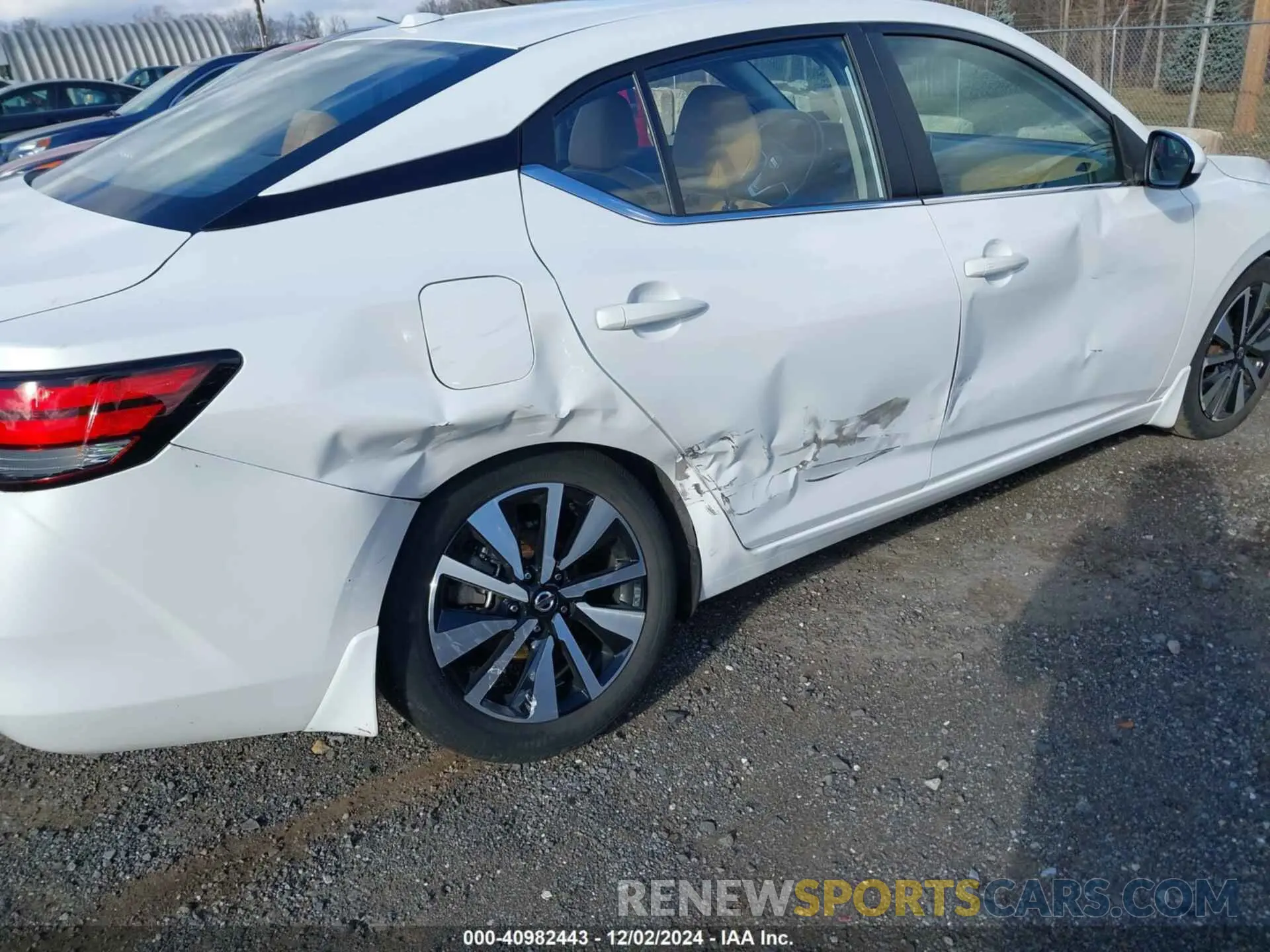 6 fotografías del automóvil dañado 3N1AB8CV4NY288335 NISSAN SENTRA 2022