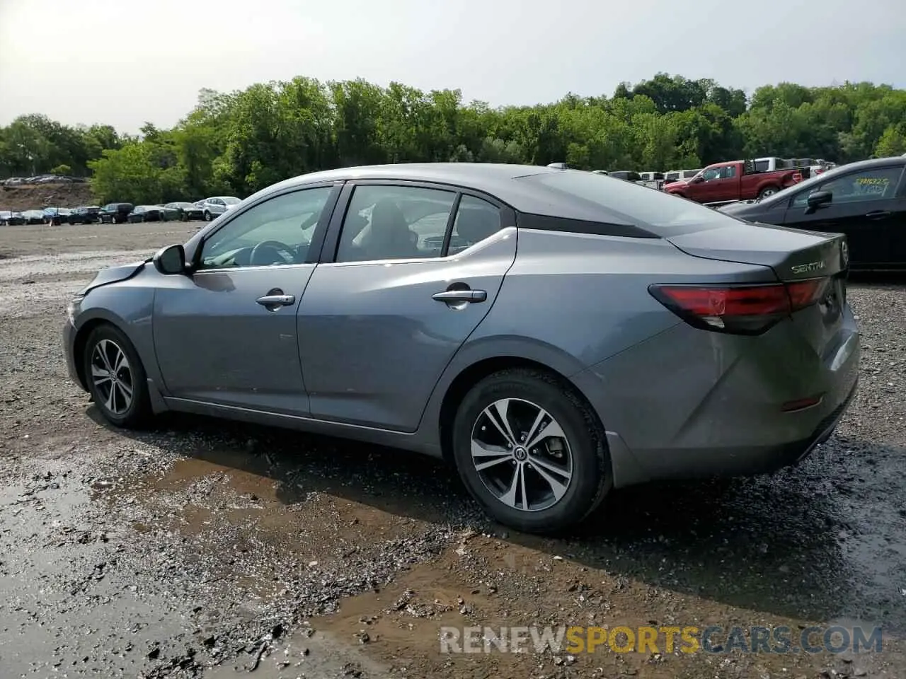 2 fotografías del automóvil dañado 3N1AB8CV4NY294698 NISSAN SENTRA 2022