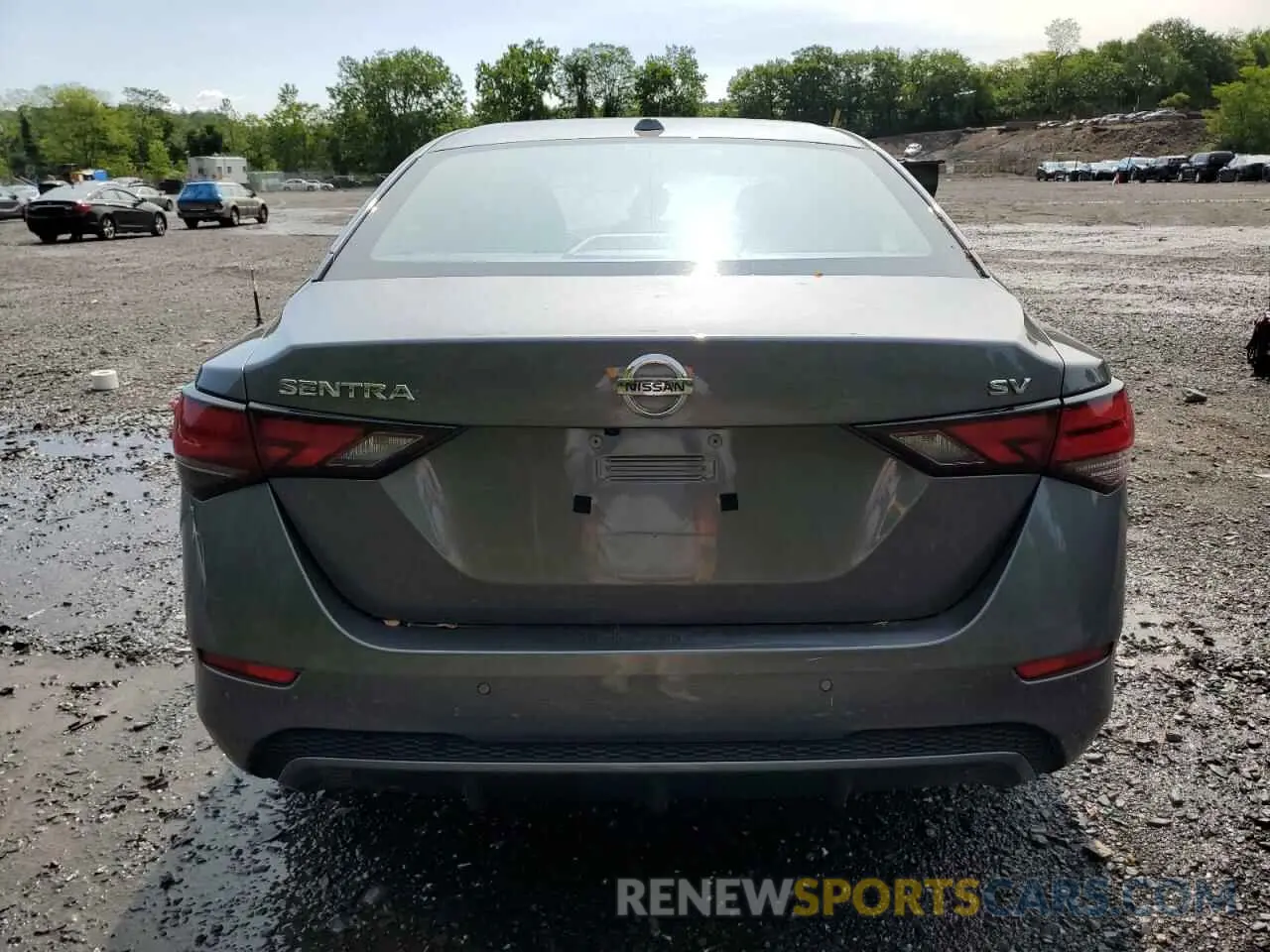 6 fotografías del automóvil dañado 3N1AB8CV4NY294698 NISSAN SENTRA 2022