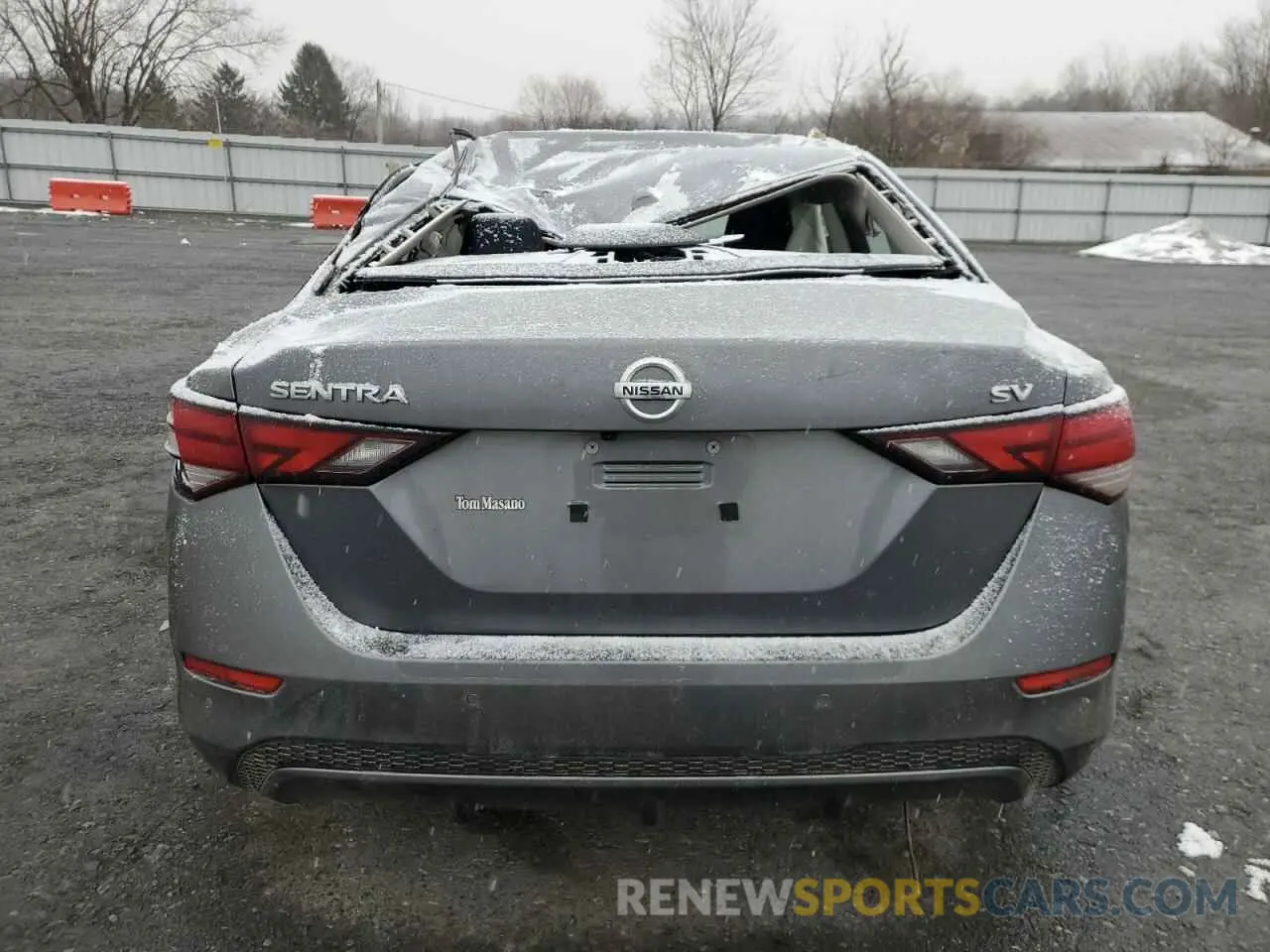 6 fotografías del automóvil dañado 3N1AB8CV4NY297438 NISSAN SENTRA 2022