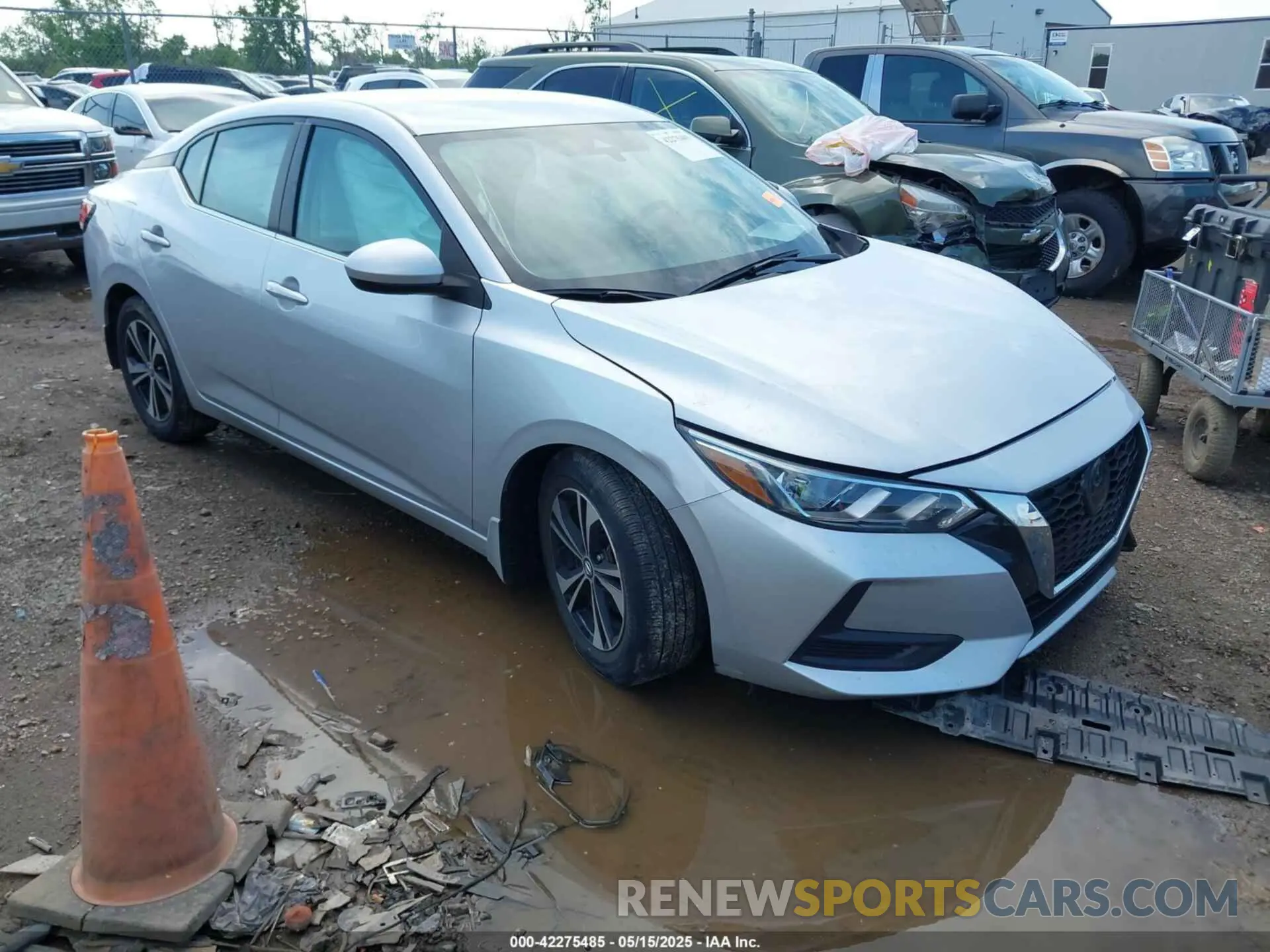1 fotografías del automóvil dañado 3N1AB8CV4NY301245 NISSAN SENTRA 2022