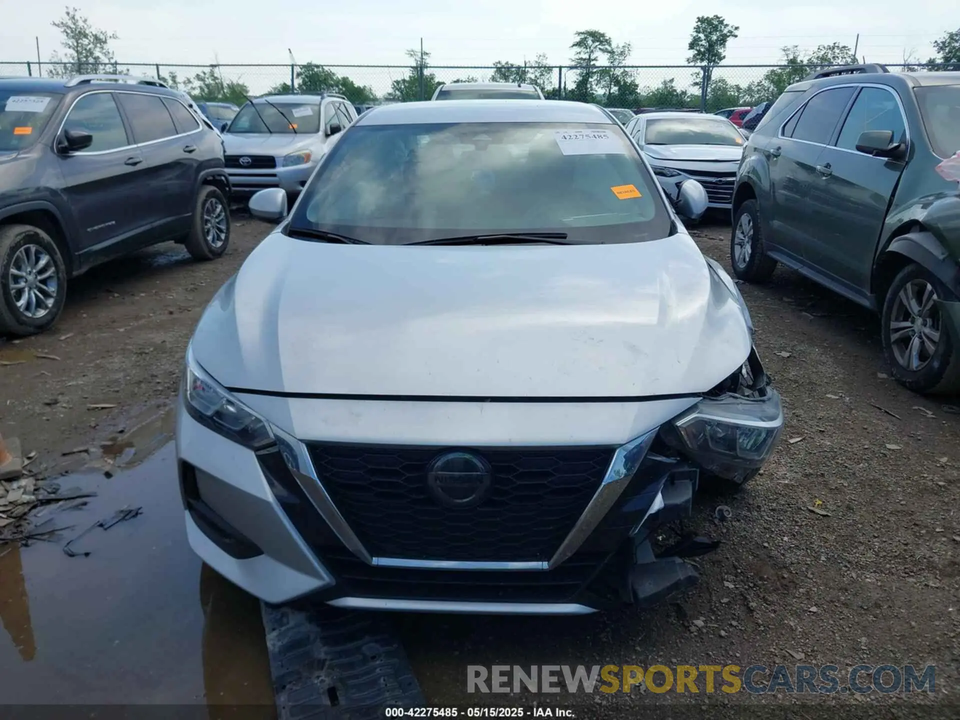 13 fotografías del automóvil dañado 3N1AB8CV4NY301245 NISSAN SENTRA 2022